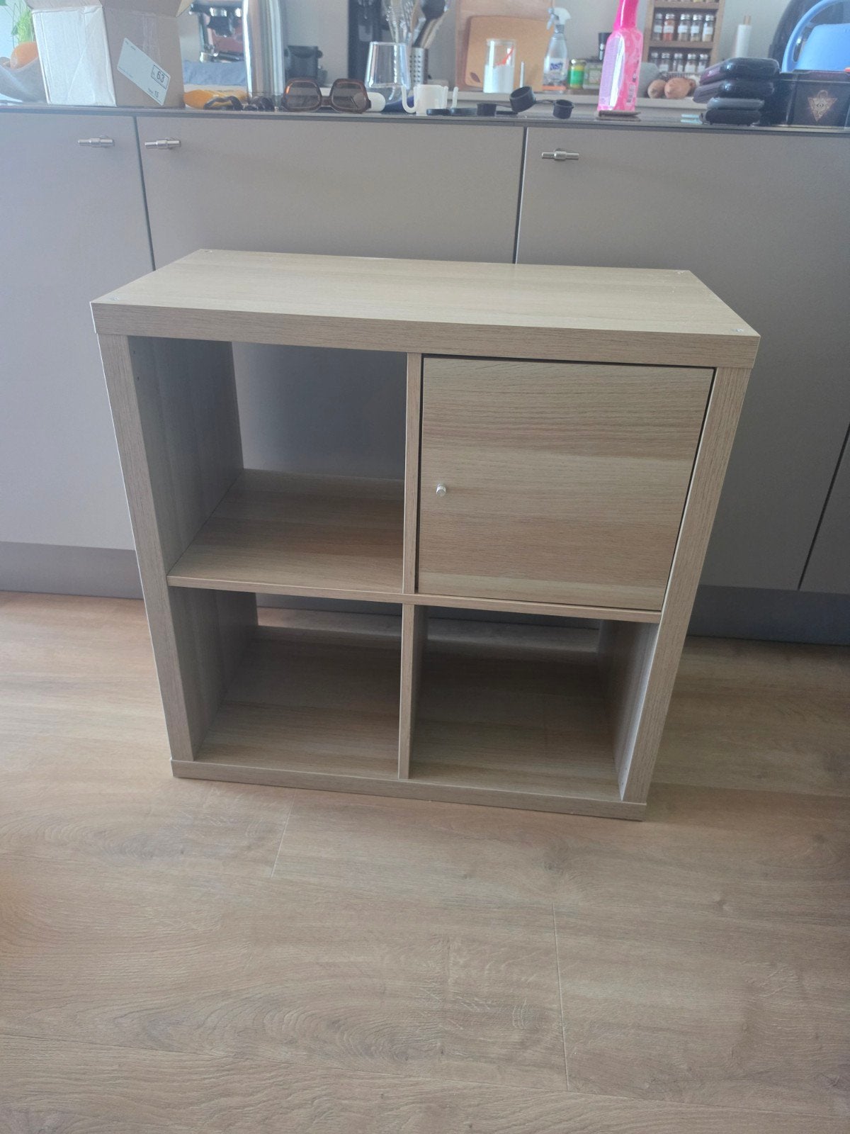 ikea kallax kast met deurtje, Ophalen