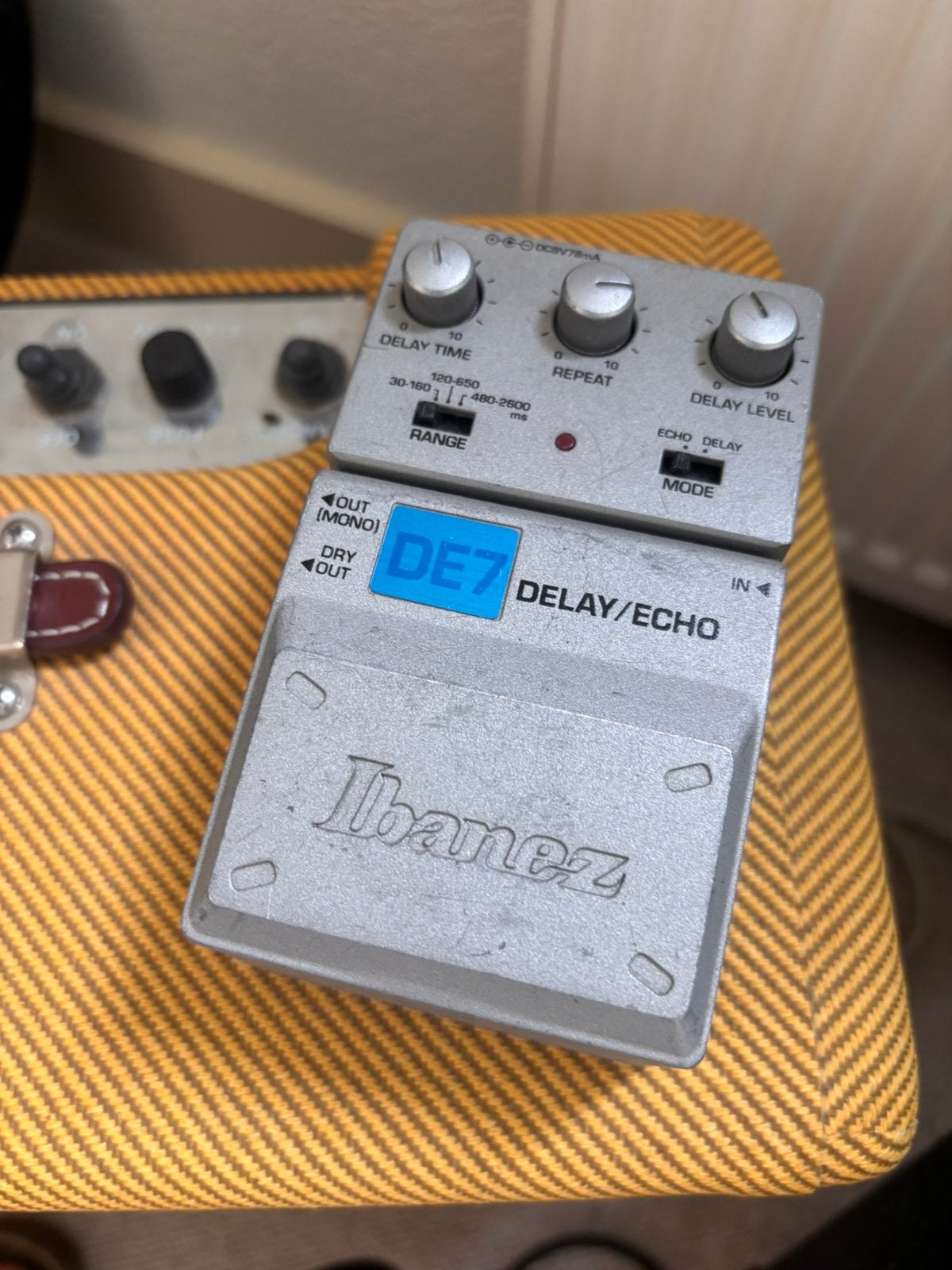 Ibanzez DE7 delay echo pedaal, Ophalen of Verzenden, Gebruikt