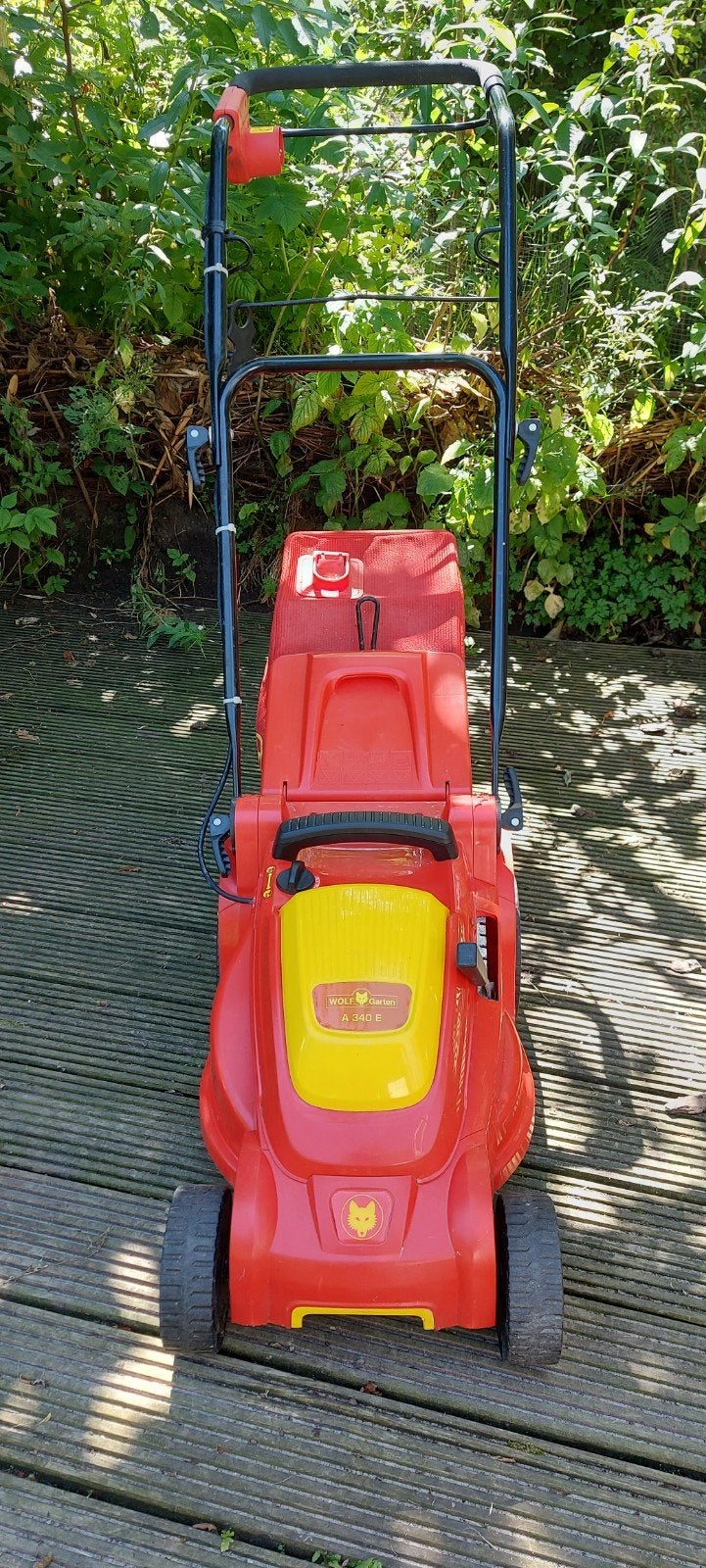 Wolf-Garten A 340 E elektrische grasmaaier, Tuin en Terras, Grasmaaiers, Ophalen, Cirkelmaaier, Elektrische grasmaaier, 30 t/m 39 cm
