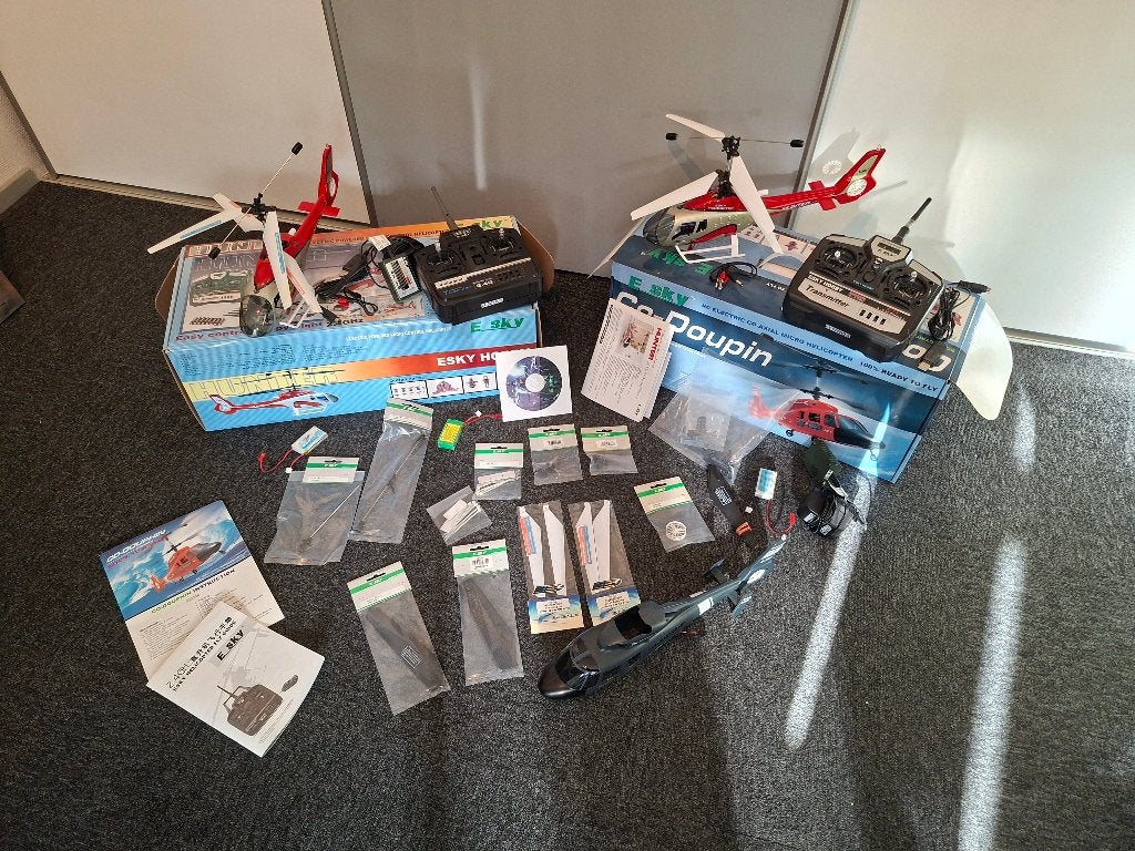 E-sky Helikopters met afstandsbediening, Ophalen, Gebruikt, Elektro, Helikopter