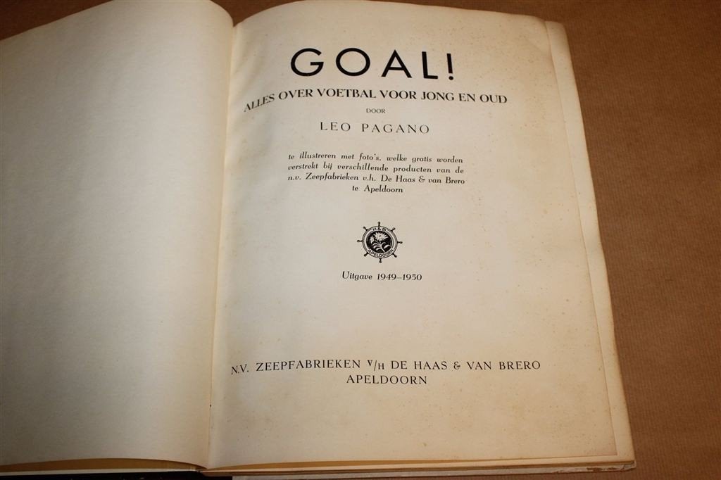 Goal! — Voetbalalbum 1949, Compleet met Plaatjes, Ophalen of Verzenden, Gelezen