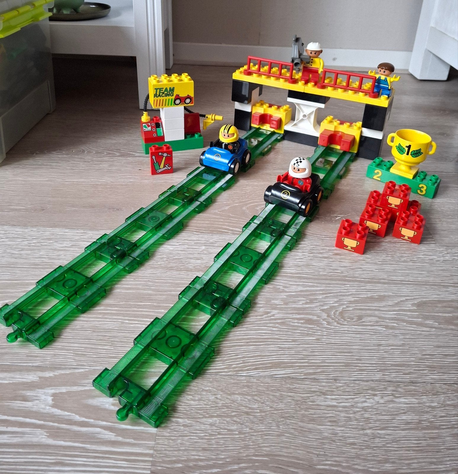 actie racebaan 3085, Ophalen of Verzenden, Zo goed als nieuw