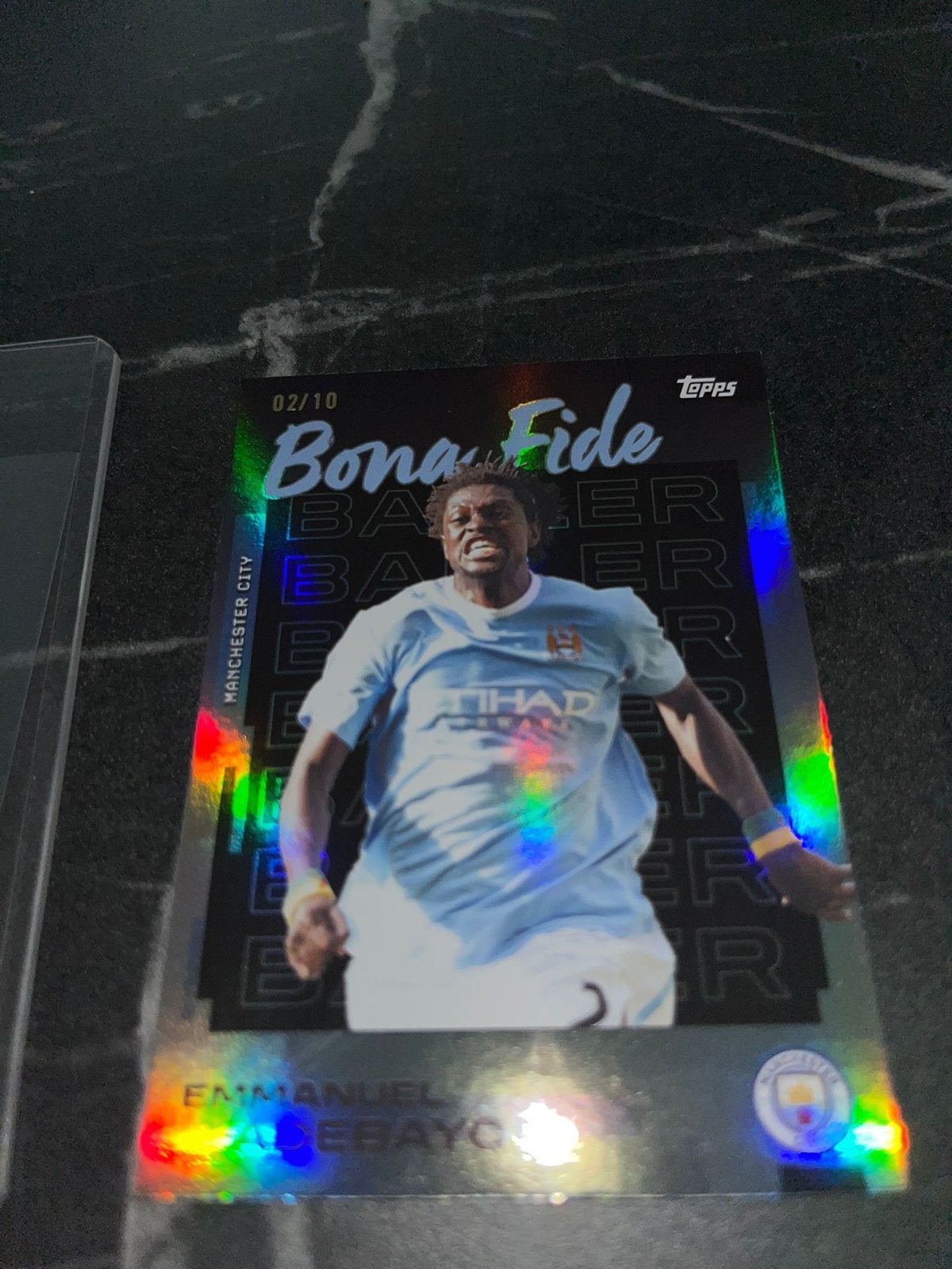 Emmanuel Adebayor Topps, Ophalen of Verzenden, Zo goed als nieuw, Buitenlandse clubs, Spelerskaart