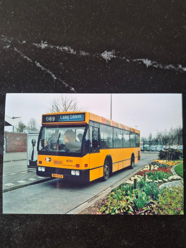 Foto 10x15 bus ZWN 6731, Verzamelen, Spoorwegen en Tramwegen, Ophalen of Verzenden, Bus of Metro, Overige typen