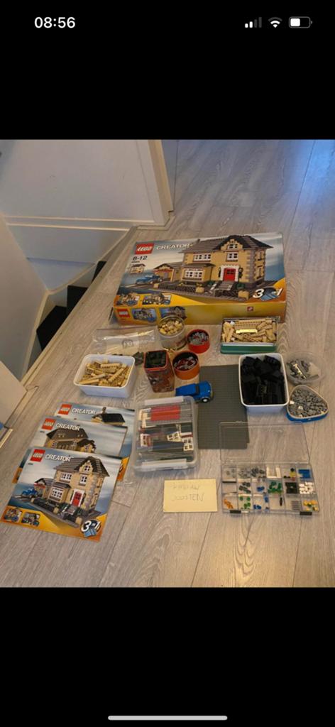 Lego 4954 Creator huis, Ophalen of Verzenden, Zo goed als nieuw