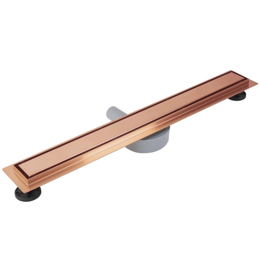 Douchegoot Geborsteld Koper Douchedrain 70 cm met Rooster, Ophalen, Afvoer, Info@dealplein.nl, Rvs