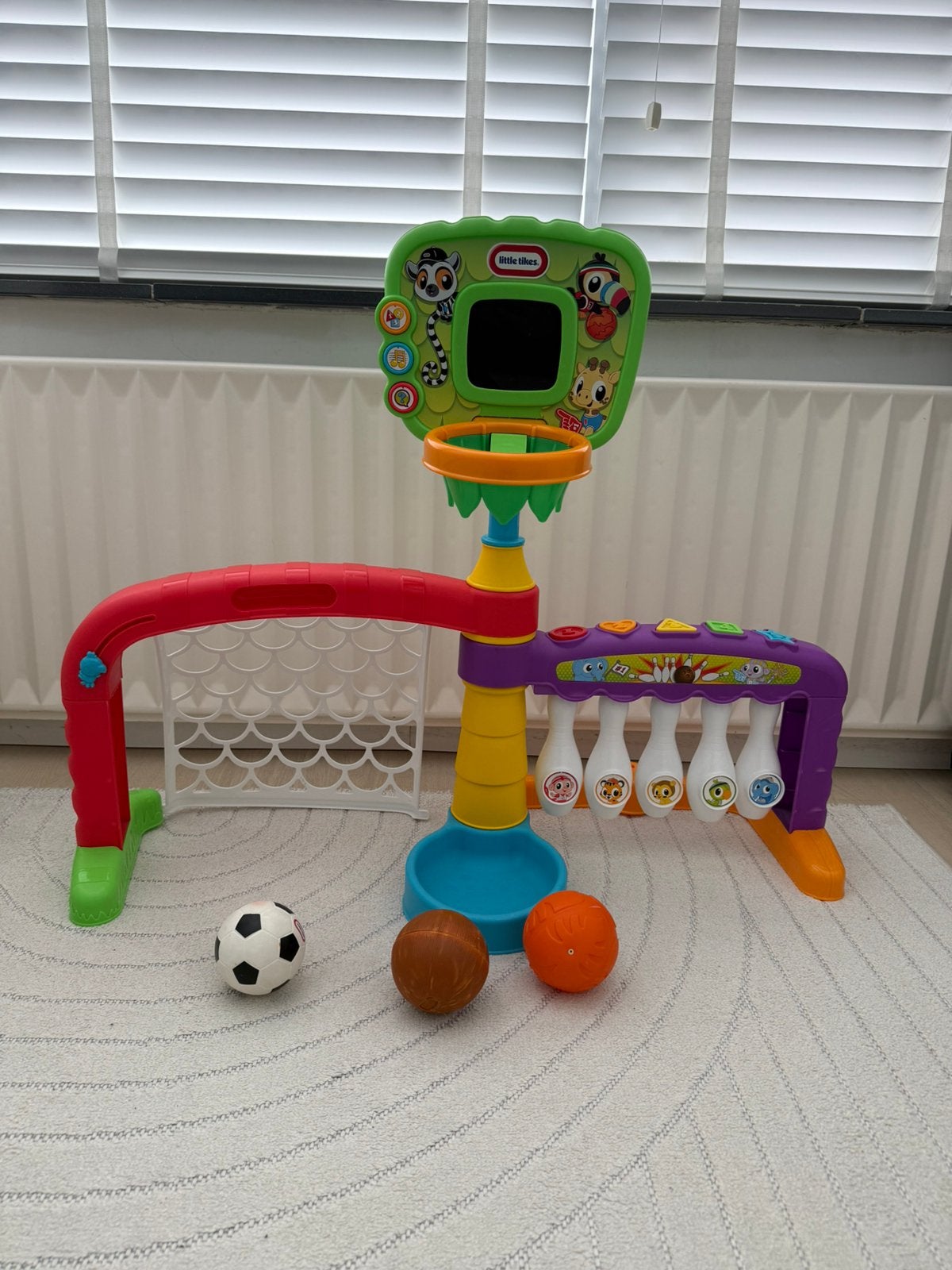 3 in 1 sport en scoorspel, Kinderen en Baby's, Speelgoed | Vtech, Ophalen, Zo goed als nieuw, 6 maanden tot 2 jaar