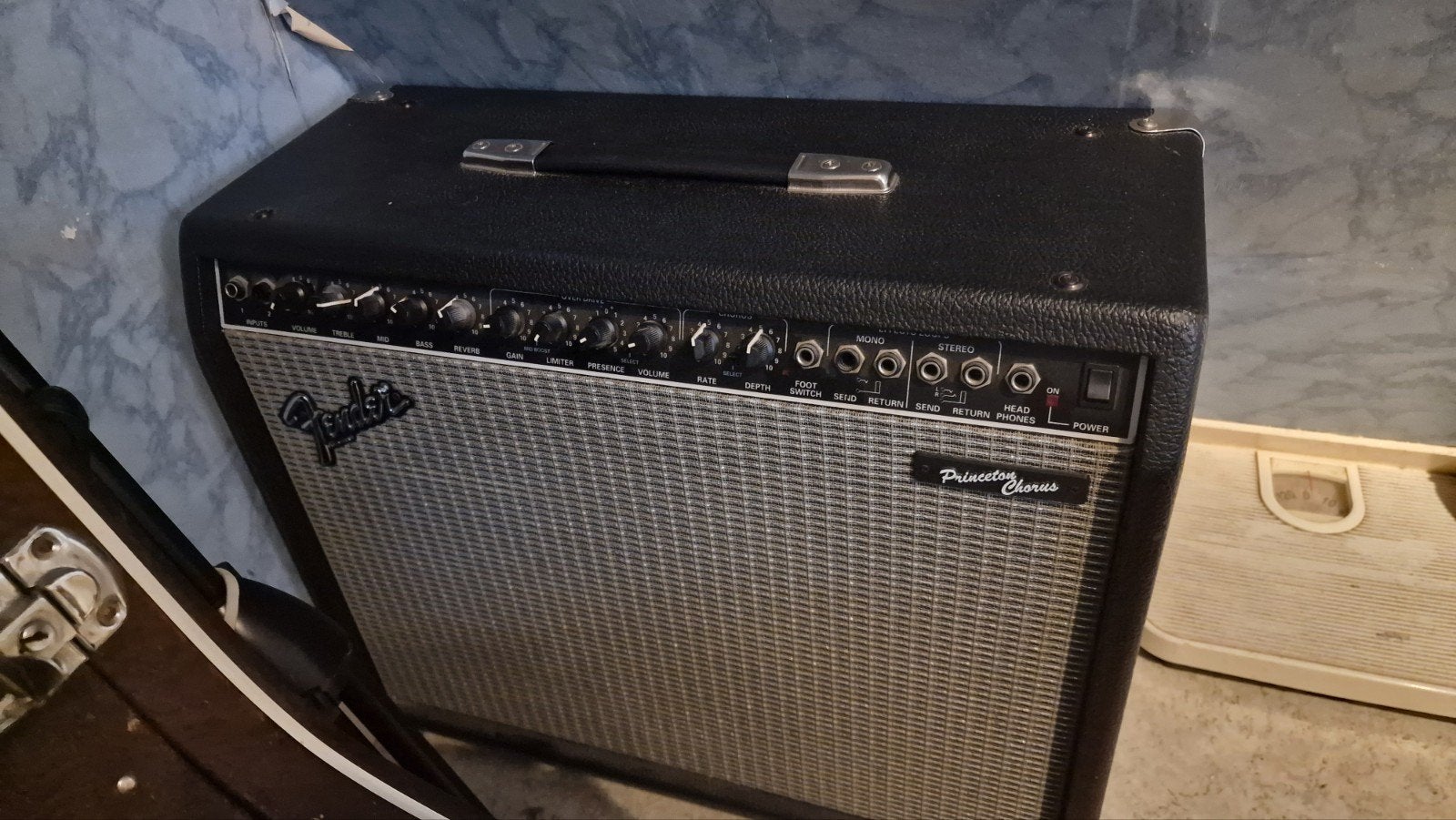 Fender, Ophalen, Fender, Gebruikt, Met versterker
