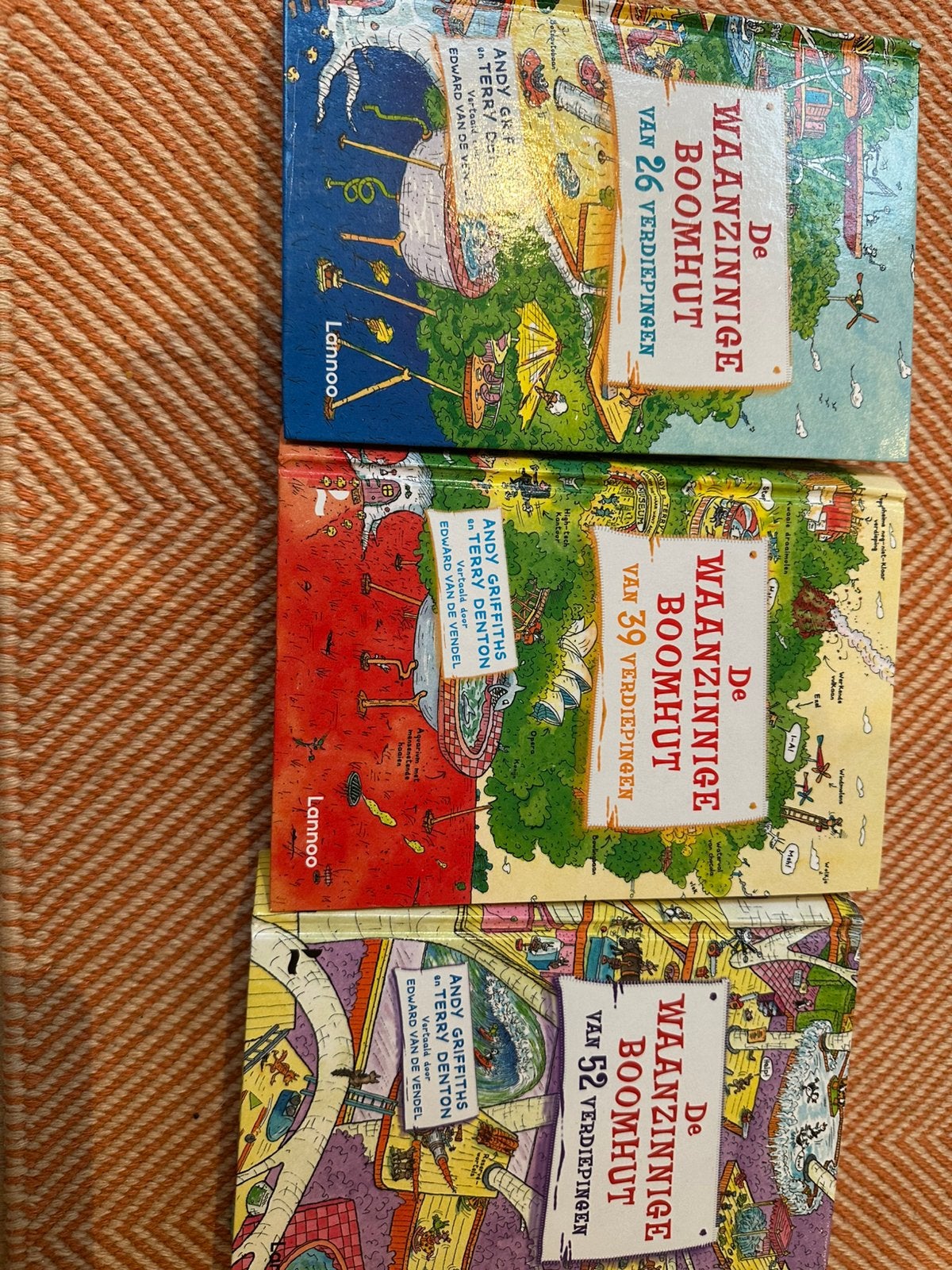 Waanzinnige boomhut delen 2,3 en 4, Boeken, Ophalen, Gelezen