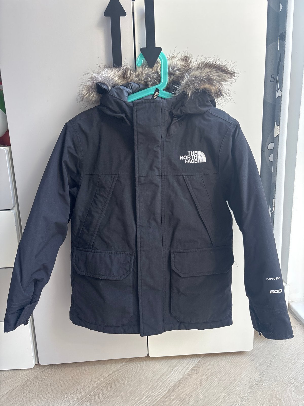 The North Face Snowquest Jas Kindermaat XS, Kinderen en Baby's, Ophalen, Zo goed als nieuw, Jongen of Meisje, Jas