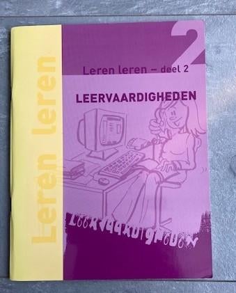 Leren leren - deel 2, LEERVAARDIGHEDEN (qwe), Ophalen of Verzenden, Zo goed als nieuw, Overige niveaus, Nederlands
