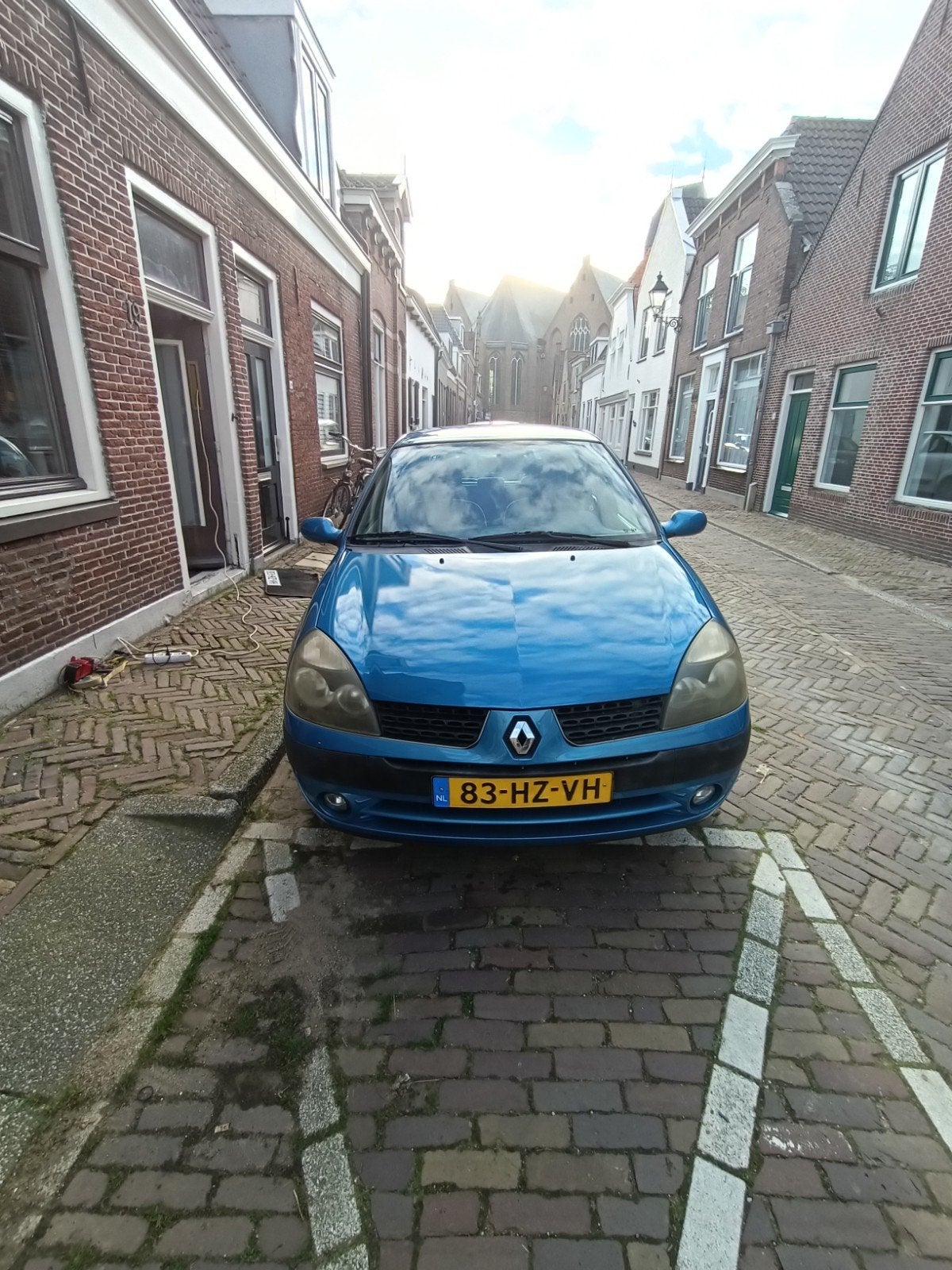 Renault Clio 1.4 16V RT 5DR 2005 2002 Blauw, Voorwielaandrijving, 40 €/maand, 4 cilinders, Blauw
