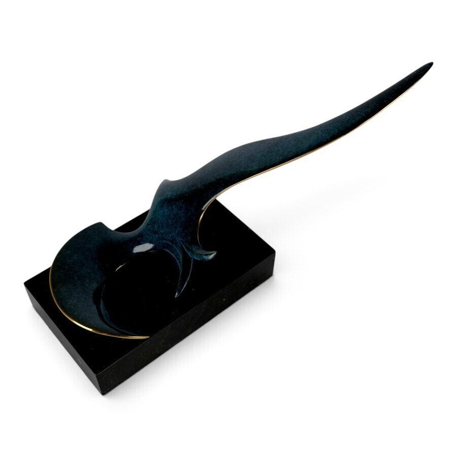 Bronzen sculptuur van vogel, Tony Morey, Ophalen of Verzenden, Brons