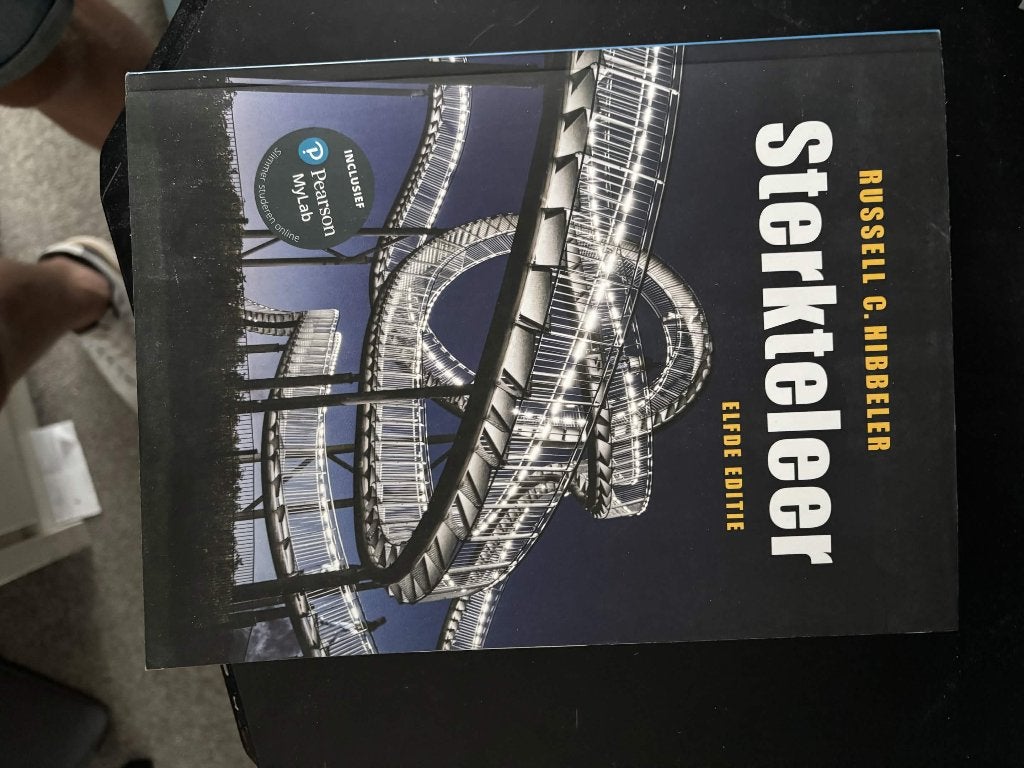 Sterkteleer 11e editie, Overige vakken, Nieuw, Ophalen of Verzenden, Russell C. Hibbeler