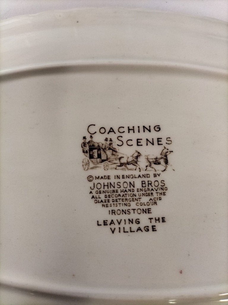 52 delig engels antiek servies van JOHNSON BROS, Antiek en Kunst, Antiek | Servies compleet, Ophalen