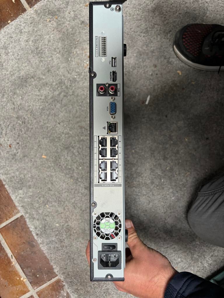 Dahua DHI-NVR4208-8P-4KS2/L Netwerk Video Recorder 2TB HDD -, Ophalen of Verzenden, Gebruikt