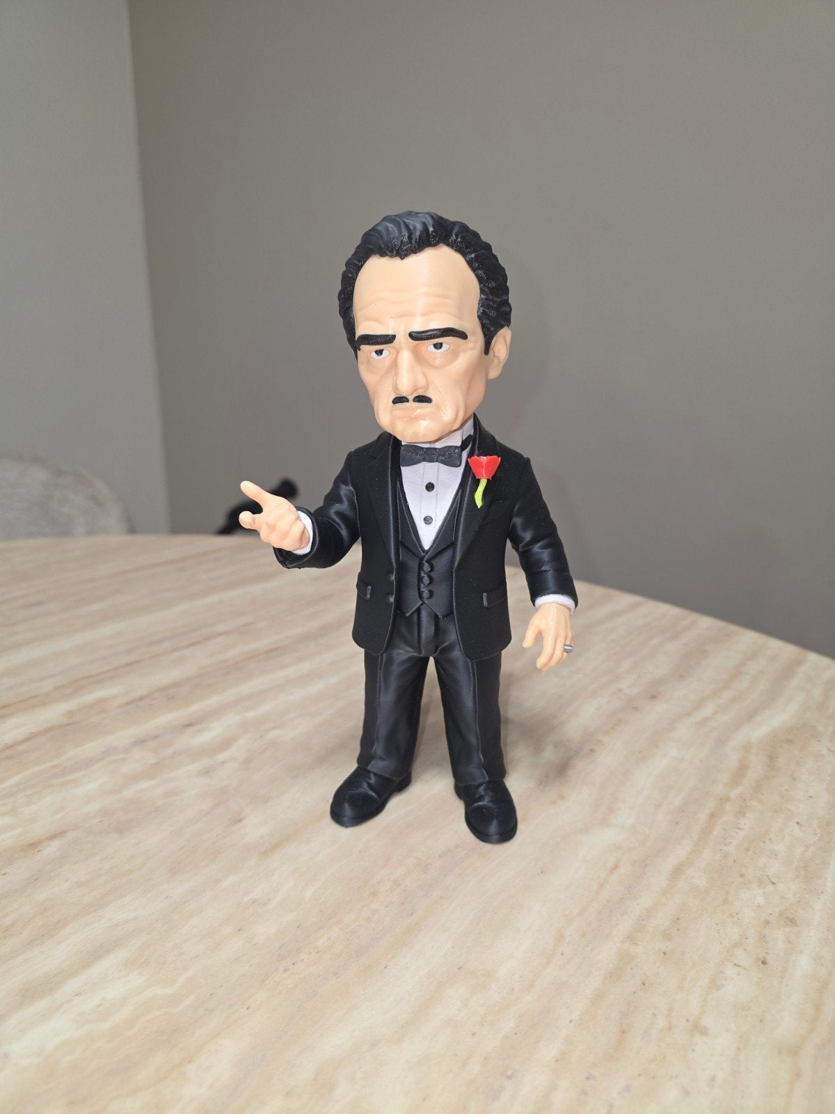Vito Corleone 3D Geprinte Figuur - The Godfather, Verzamelen, Ophalen of Verzenden, Nieuw