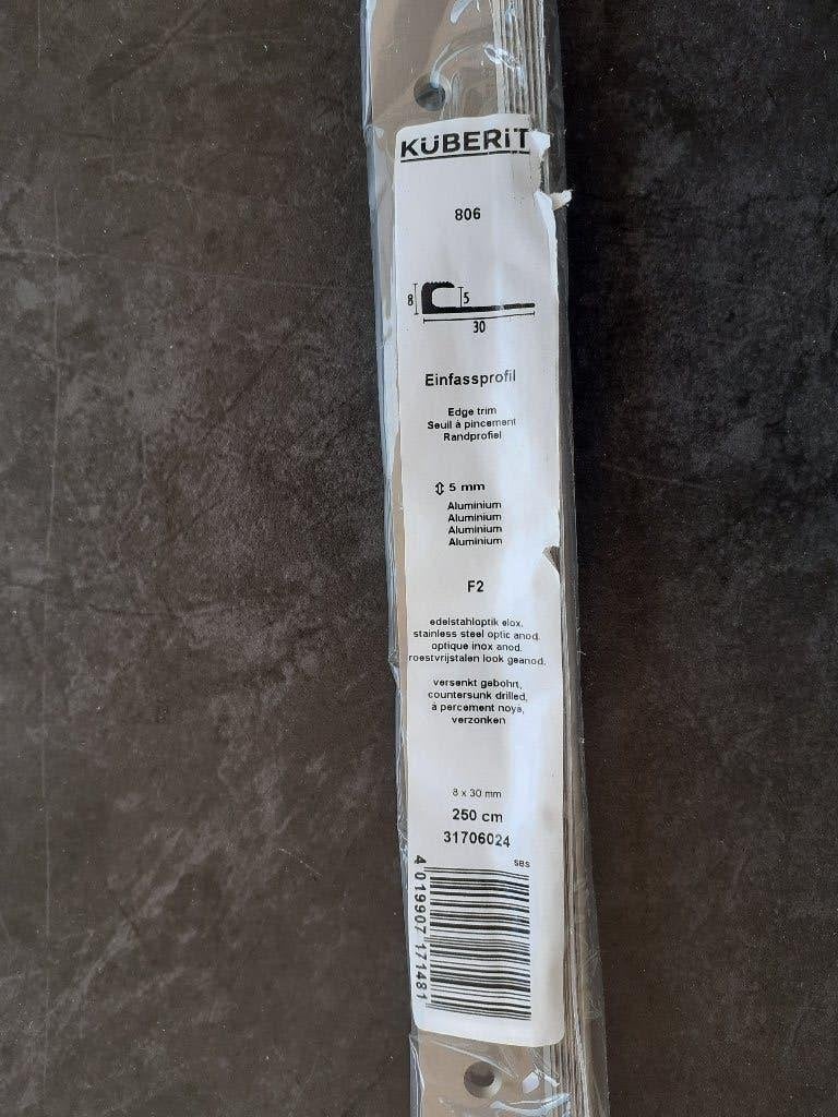 Aluminium afwerkstrip:pvc laminaat vloer,brons-kleur, NIEUW!, Ophalen, Overige materialen, Overige typen, Nieuw