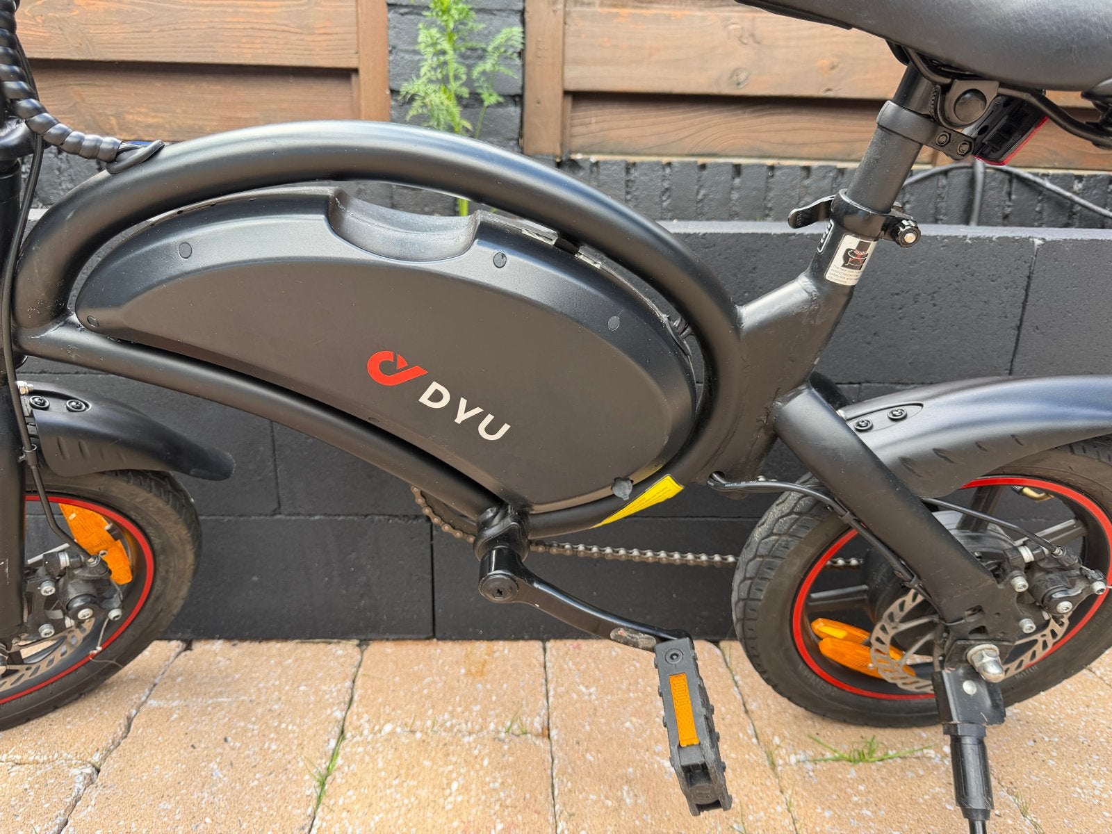 DYU Opvouwbare Elektrische Fiets - Compact & Handig, Overige merken, Gebruikt, Ophalen of Verzenden, Minder dan 47 cm