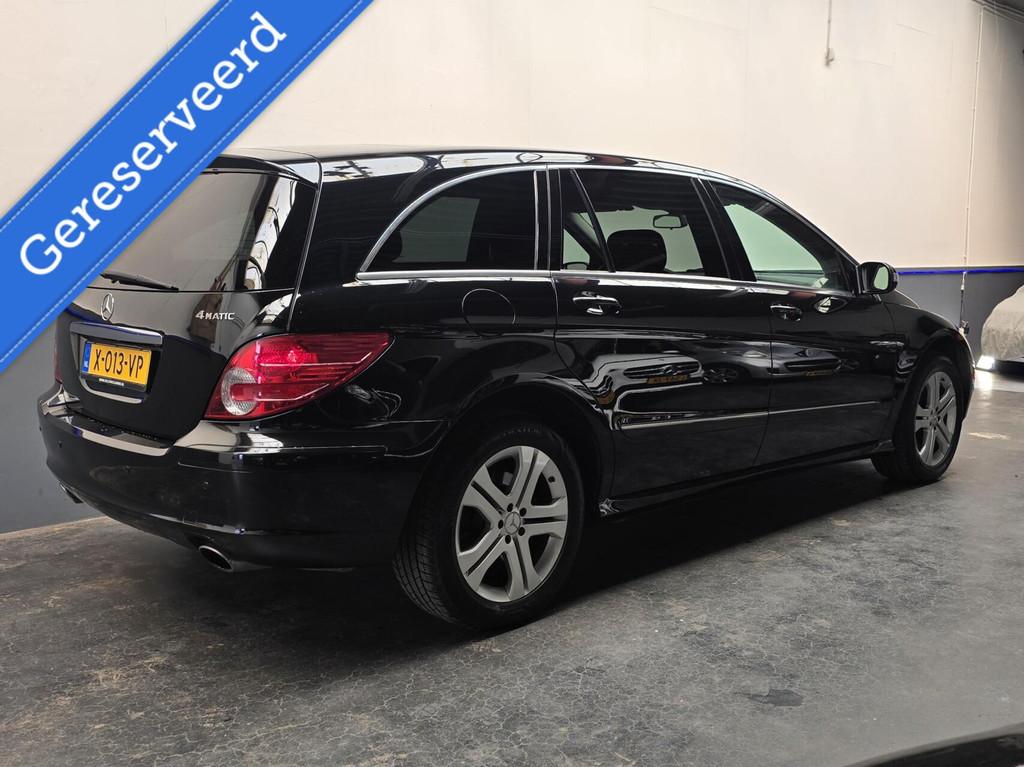 Mercedes R-klasse 350 Lang 4-Matic | Automaat | 6 persoons |, Auto's, Mercedes-Benz, Automaat, 138 €/maand, Zwart, Vierwielaandrijving