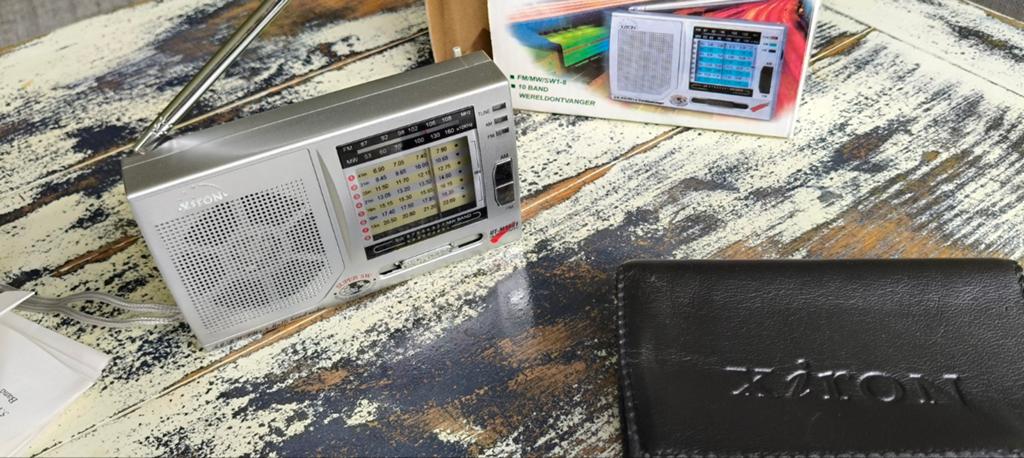 XTRON Wereldontvanger Radio - FM/MW/SW1-8 10 Band, Audio, Tv en Foto, Radio's, Ophalen of Verzenden, Zo goed als nieuw, Radio