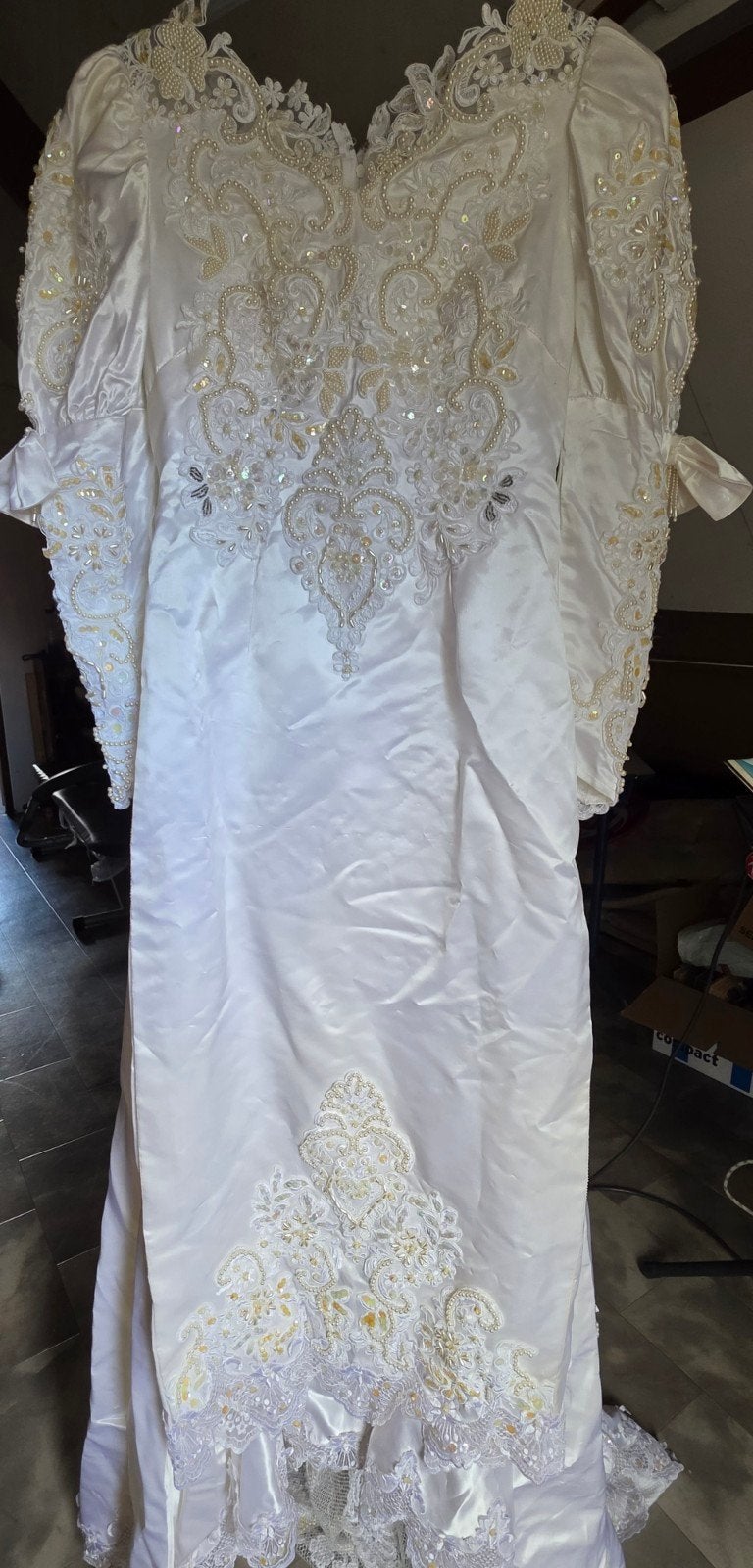 Mooi trouw jurk, Kleding | Dames, Trouwkleding en Trouwaccessoires, Ophalen of Verzenden, Zo goed als nieuw, Trouwjurk