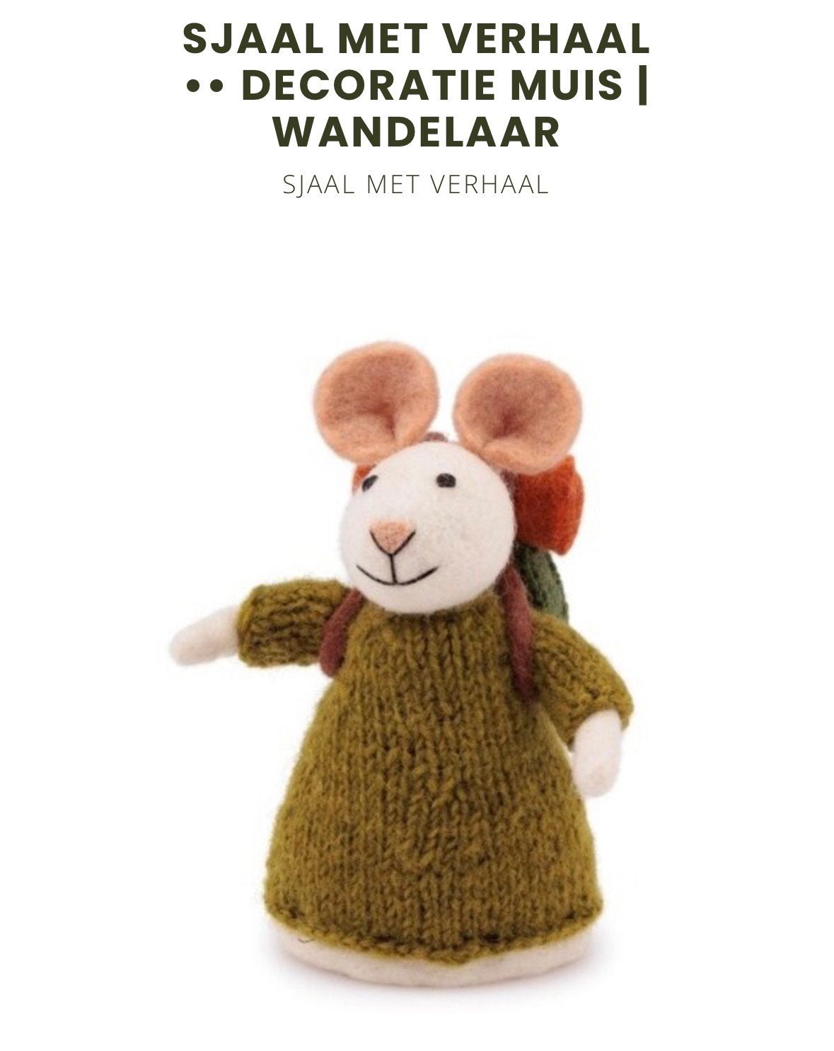 Wandelmuis ‘Sjaal met verhaal’, Ophalen of Verzenden, Zo goed als nieuw, Overige typen
