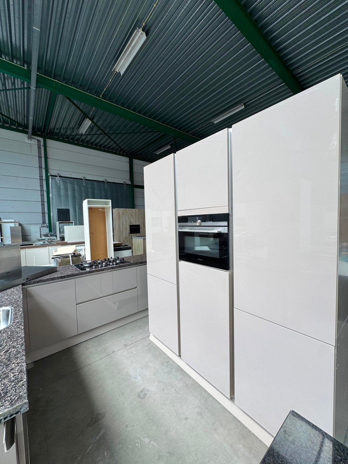Complete Hoekkeuken + Apparatuur Siemens + GEDEMONTEERD