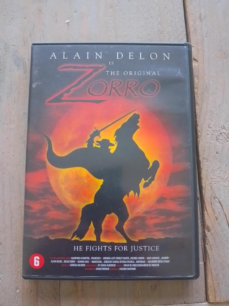 Zorro (1975) - dvd, 1960 tot 1980, Alle leeftijden, Ophalen of Verzenden, Zo goed als nieuw
