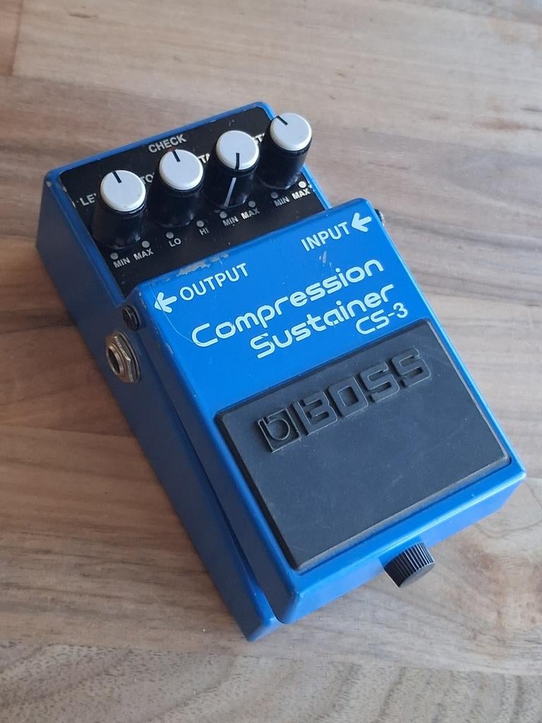 Boss CS-3 Compression Sustainer effectpedaal (2004), Muziek en Instrumenten, Effecten, Ophalen of Verzenden, Gebruikt, Compressor