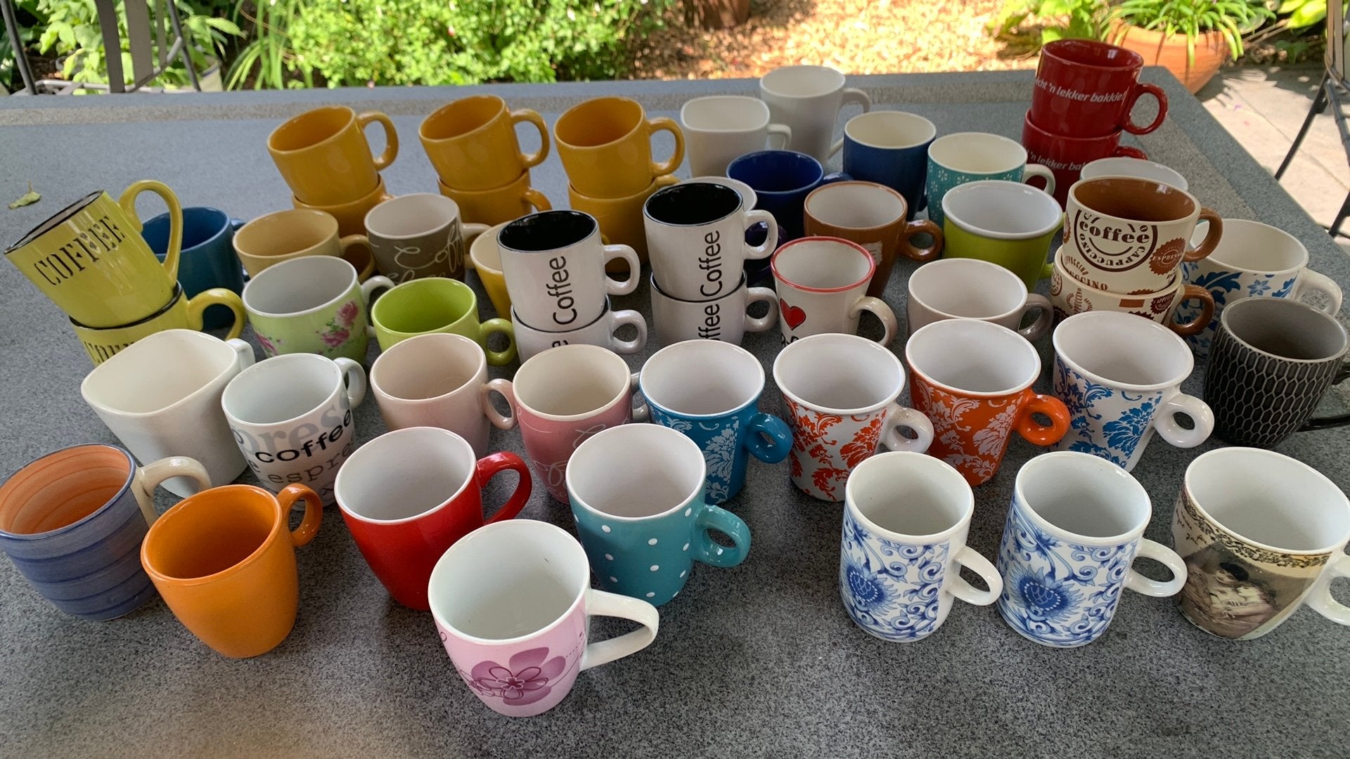 Koffiekopjes voor feesten en evenementen, Ophalen, Zo goed als nieuw, Overige stijlen, Kop(pen) en/of Schotel(s)