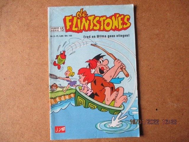 adv5536 de flintstones 2, Eén stripboek, Ophalen, Gelezen
