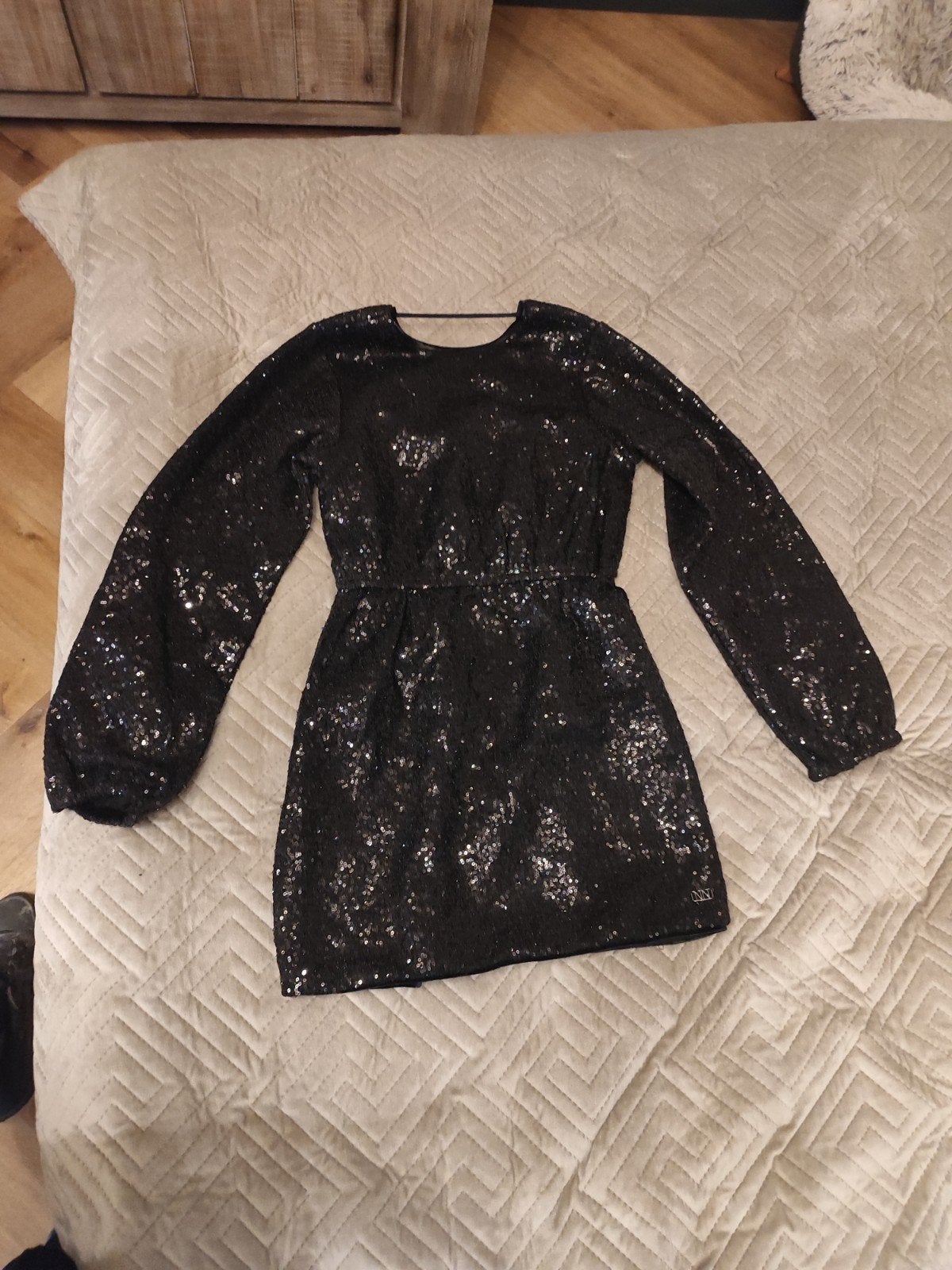nik en nik jurk glitter Tanvi 152, Ophalen of Verzenden, Zo goed als nieuw, Meisje, Jurk of Rok