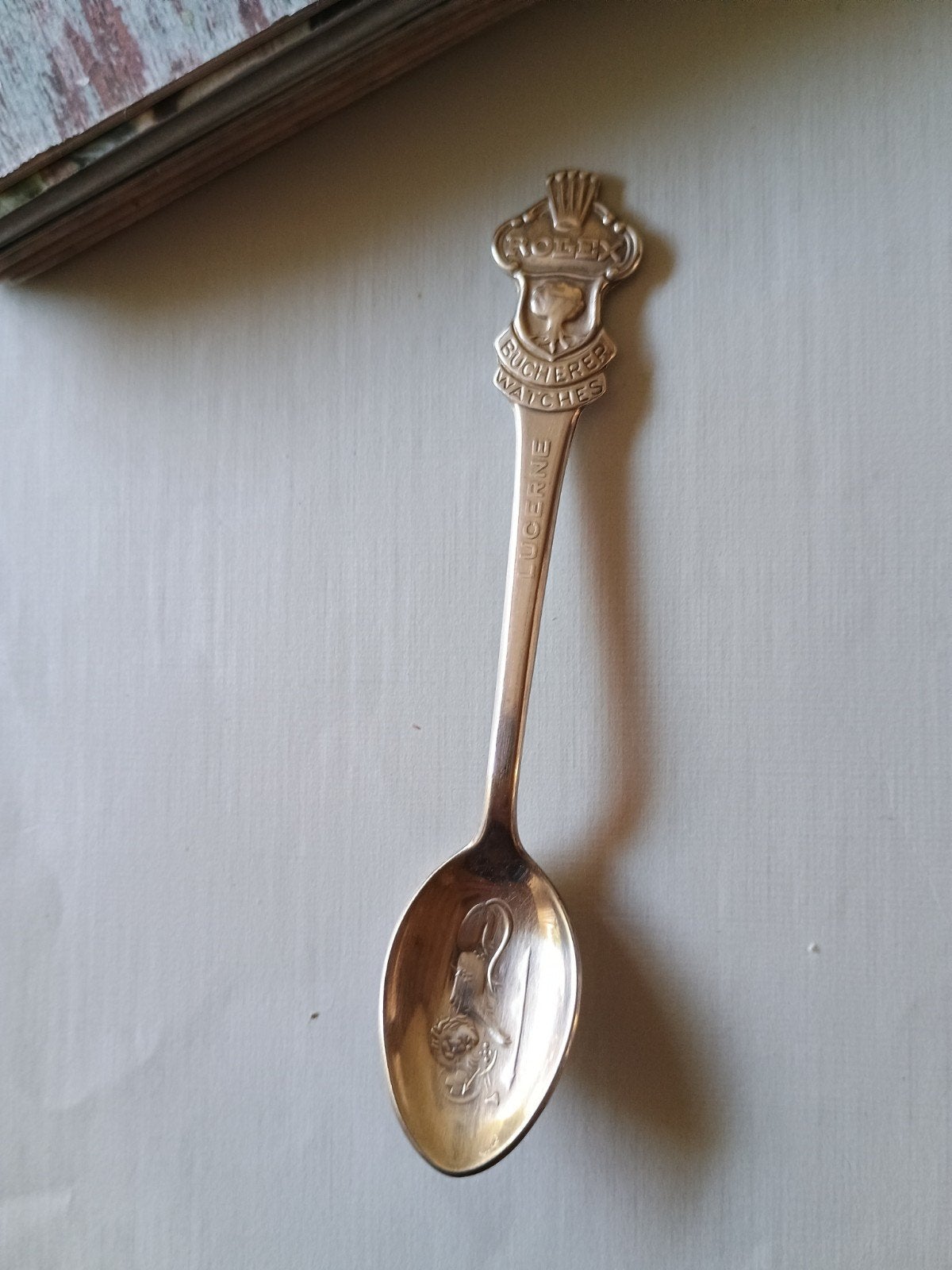 Oud Rolex Bucherer lepeltje, Antiek en Kunst, Ophalen of Verzenden