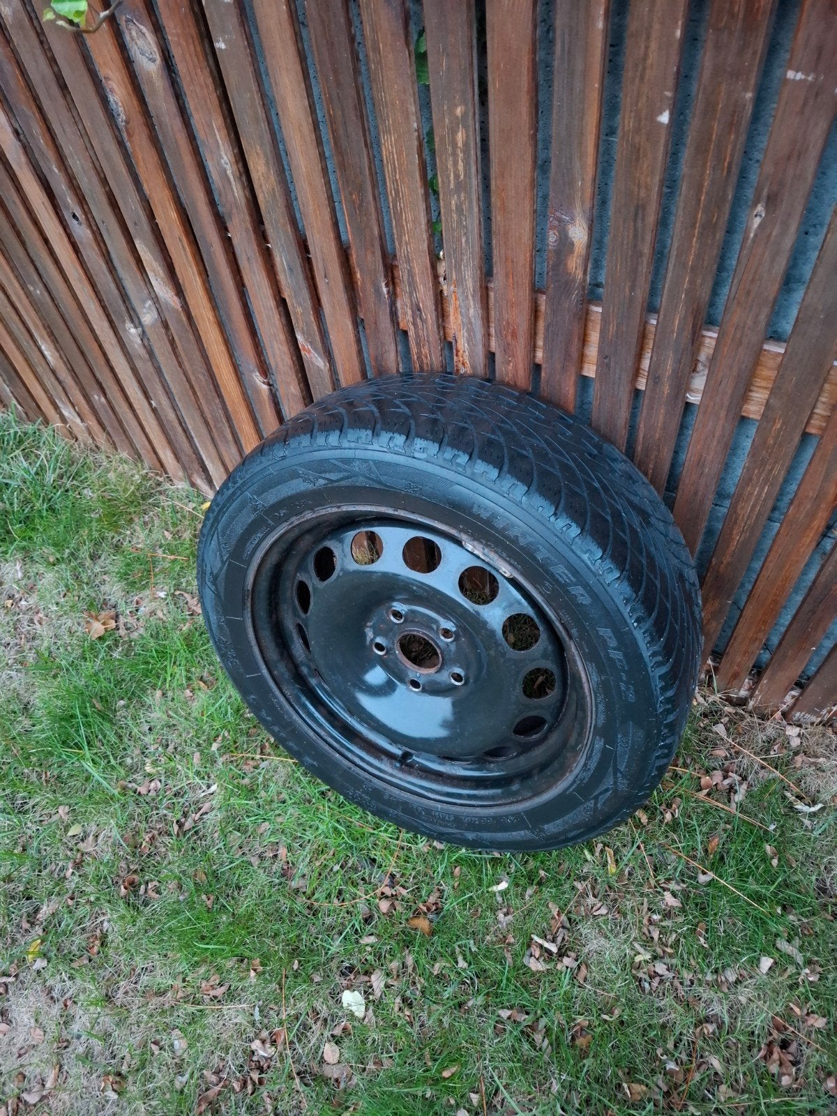 4 Sonar winterbanden op stalen velgen. Maat 205/55R16 (94H), Ophalen, Gebruikt, 16 inch, Banden en Velgen