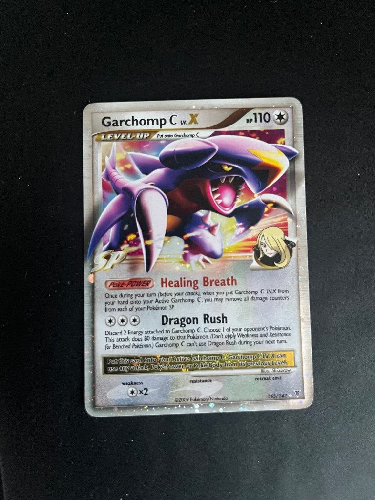 Pokemon Garchomp lv. X 145/147, Ophalen of Verzenden, Zo goed als nieuw