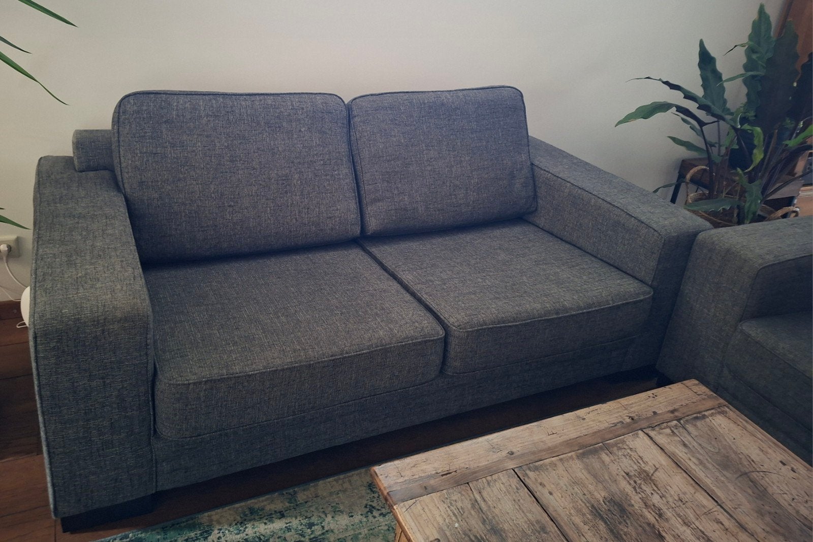 1x 2,5 zits Montel, Huis en Inrichting, Banken | Bankstellen, Ophalen, Gebruikt, 150 tot 200 cm, Tweepersoons