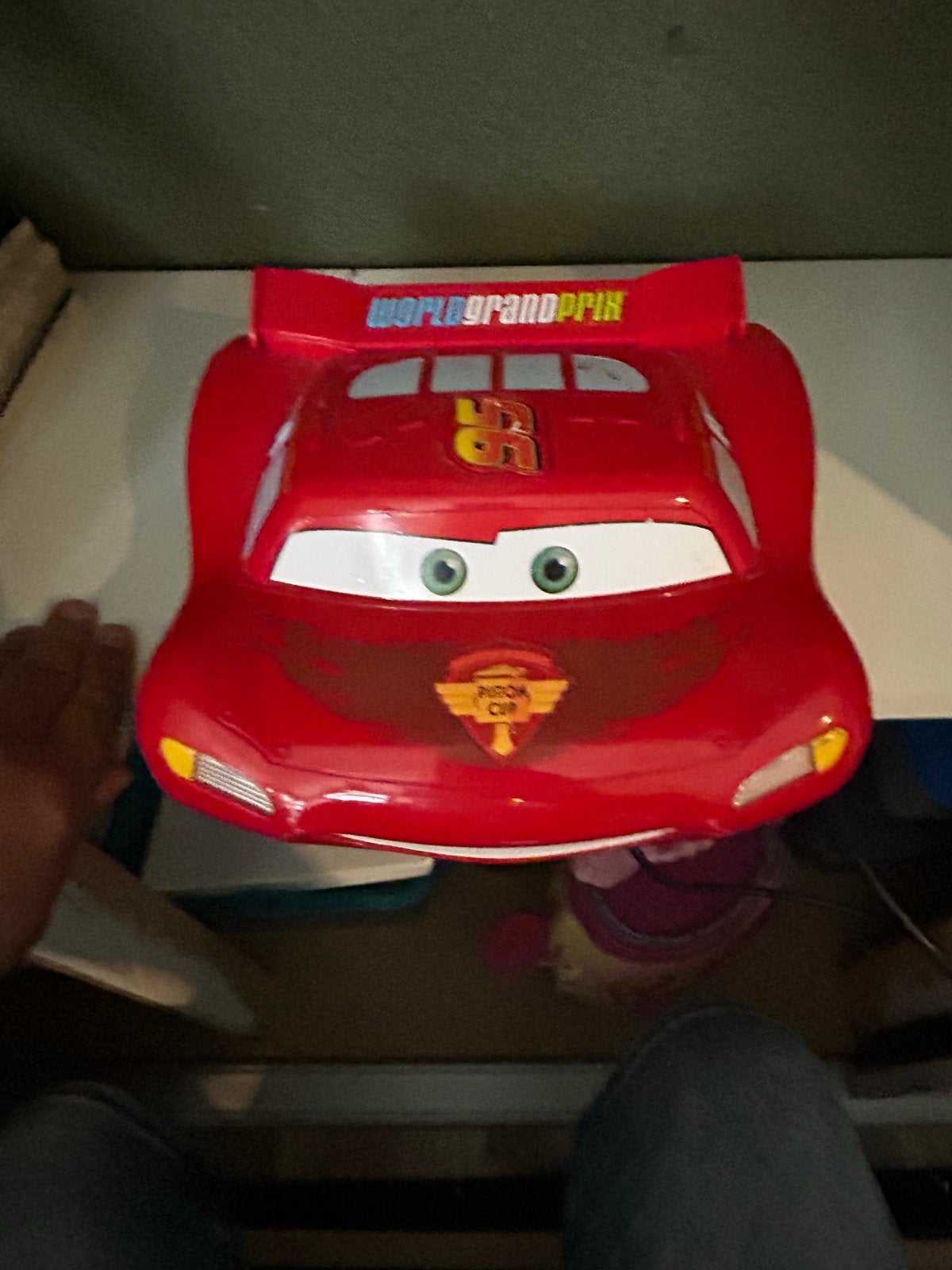 VTech Bliksem McQueen Laptop - Educatieve Cars Computer, Ophalen of Verzenden, Gebruikt, Taal en Lezen, Met geluid