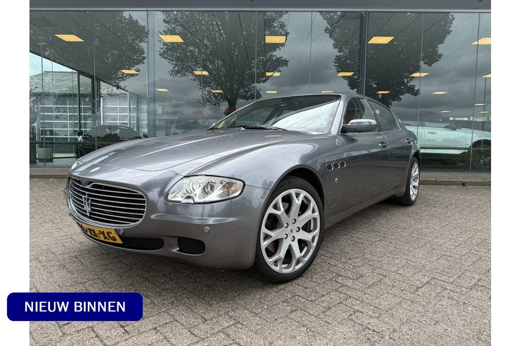 Maserati Quattroporte 4.2 Duo Select * 19inch * Hessing/Louw, Auto's, Maserati, Bedrijf, Te koop, Quattroporte, Airbags, Airconditioning