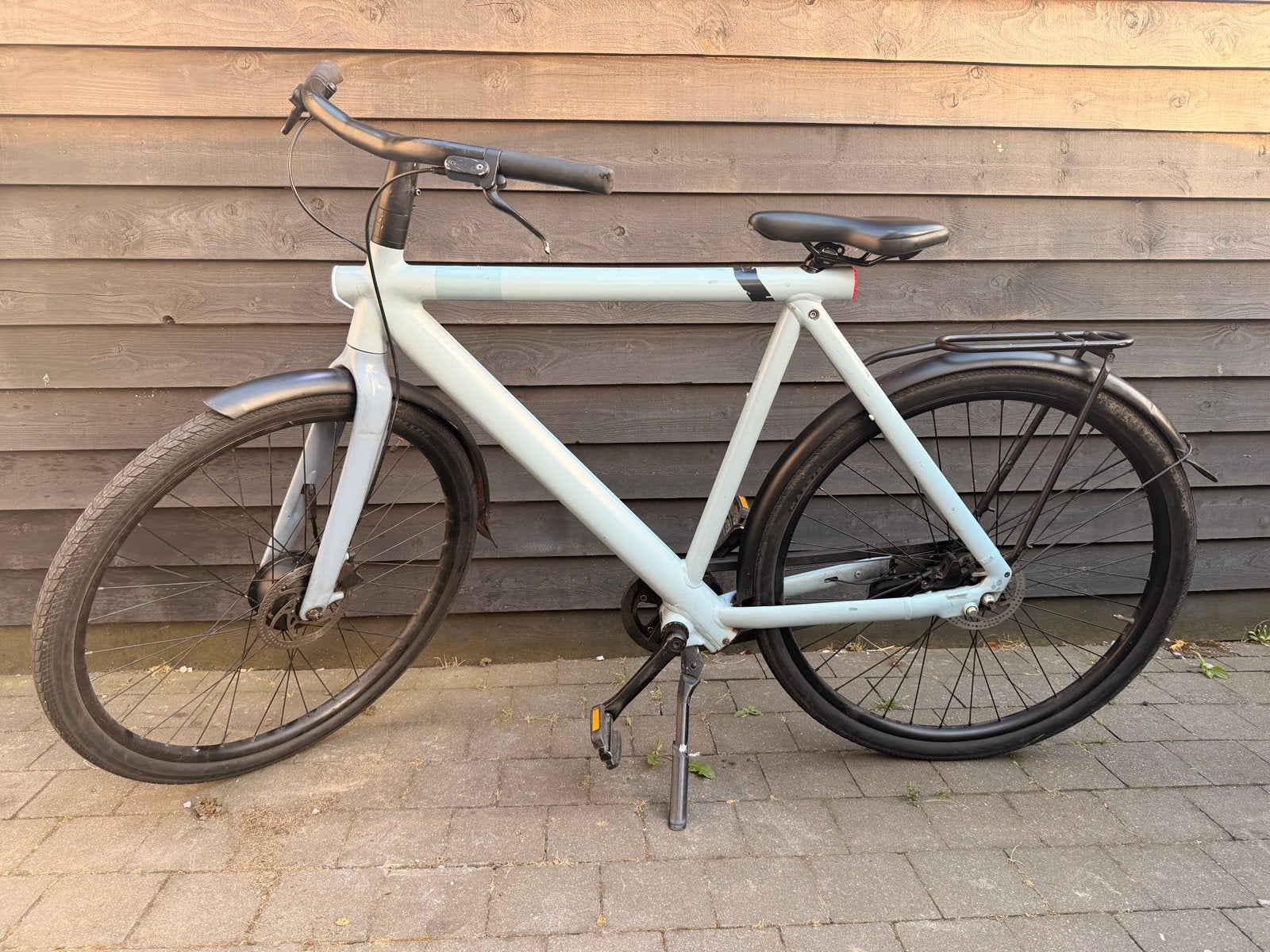 VanMoof S3 E-bike - Lichtblauw - alles werkt goed., Fietsen en Brommers, Elektrische fietsen, Gebruikt, Ophalen of Verzenden, 55 tot 59 cm