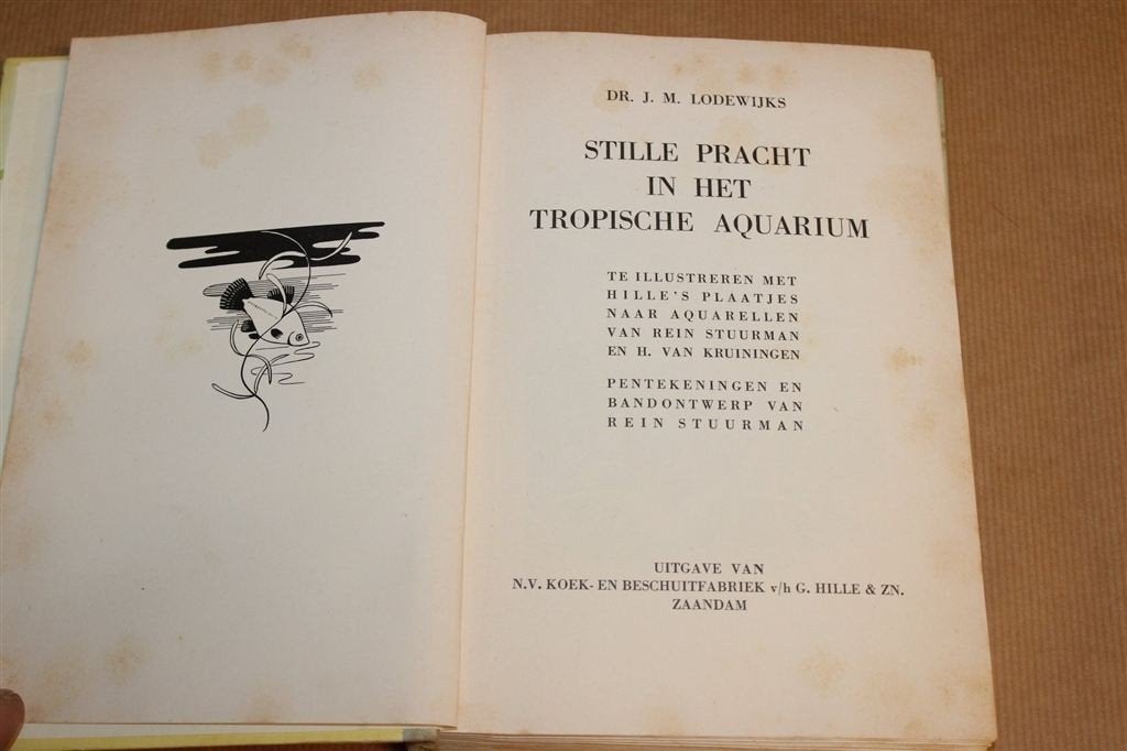 Stille Pracht Tropisch Aquarium —Compleet Plaatjesalbum 1955, Boeken, Prentenboeken en Plaatjesalbums, Ophalen of Verzenden, Gelezen