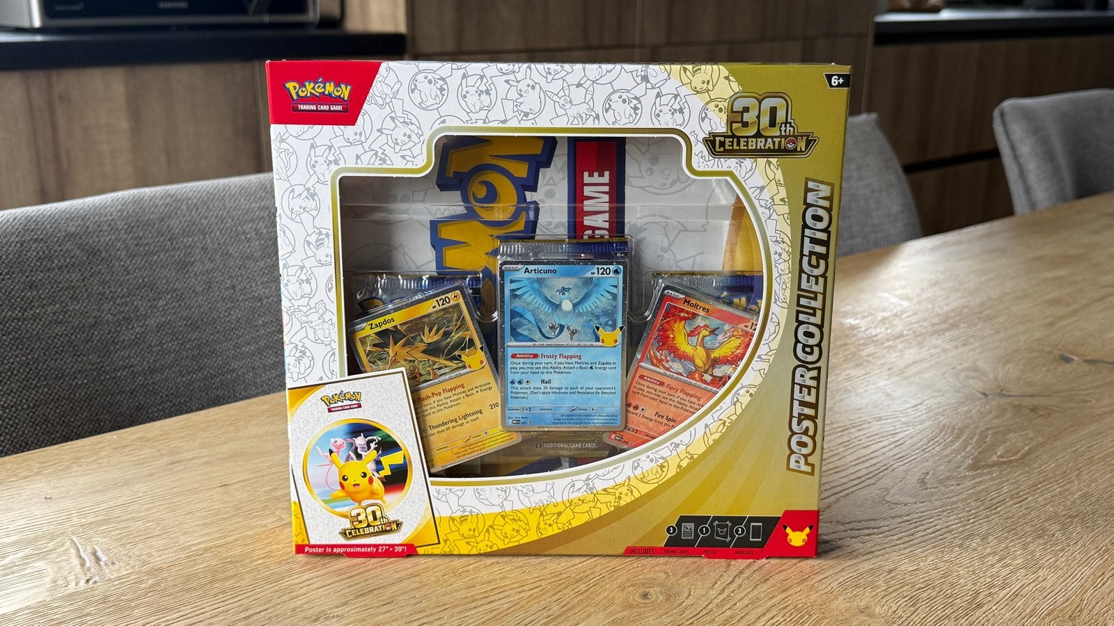 Pokémon 30th Anniversary Poster Collection, Ophalen, Nieuw, Overige typen, Foil