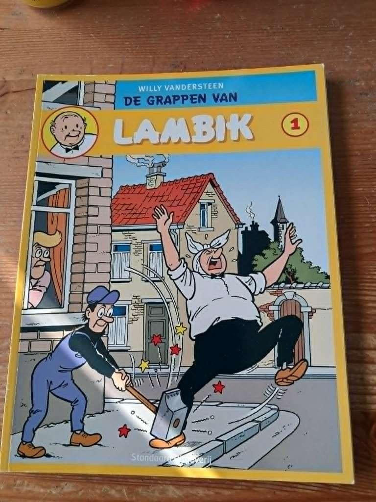 De grappen van lambik, Ophalen, Willy Vandersteen, Zo goed als nieuw, Meerdere stripboeken