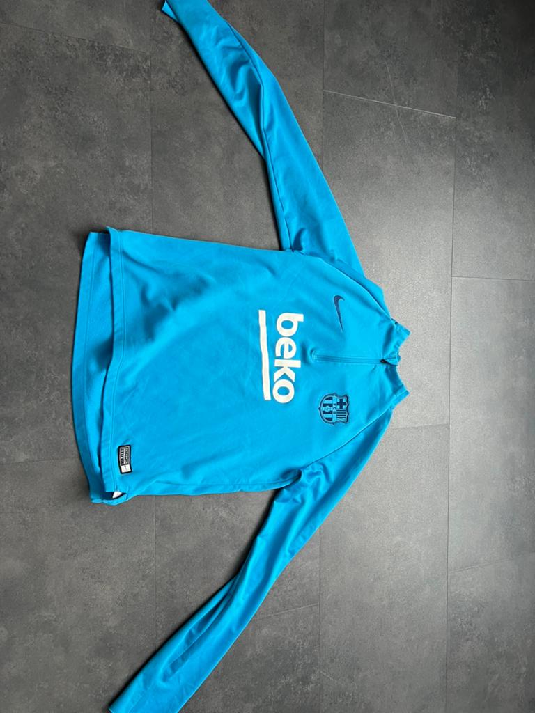 FC Barcelona vest L (kids), Blauw, Overige maten, Ophalen of Verzenden, Zo goed als nieuw