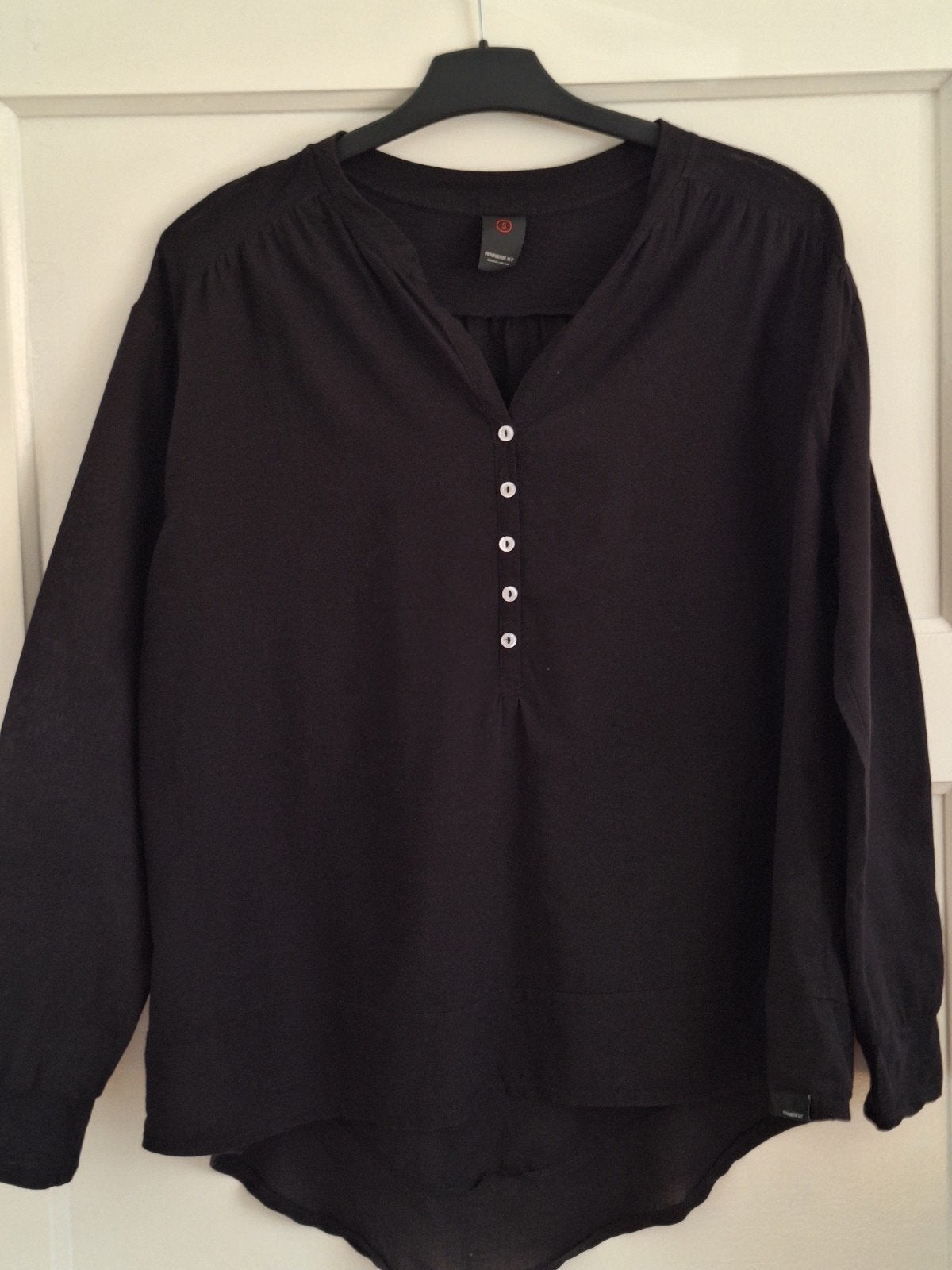 Zgan oversides blouse van Penn&Ink, Maat 38/40 (M), Penn & Ink, Zwart, Ophalen of Verzenden