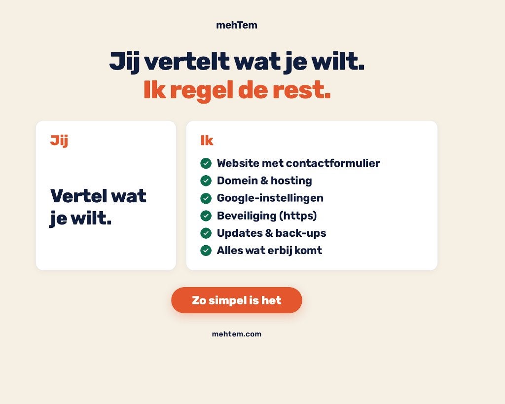 Foto 4 van Website laten maken | Nu €49 i.p.v. €99 | Alles geregeld