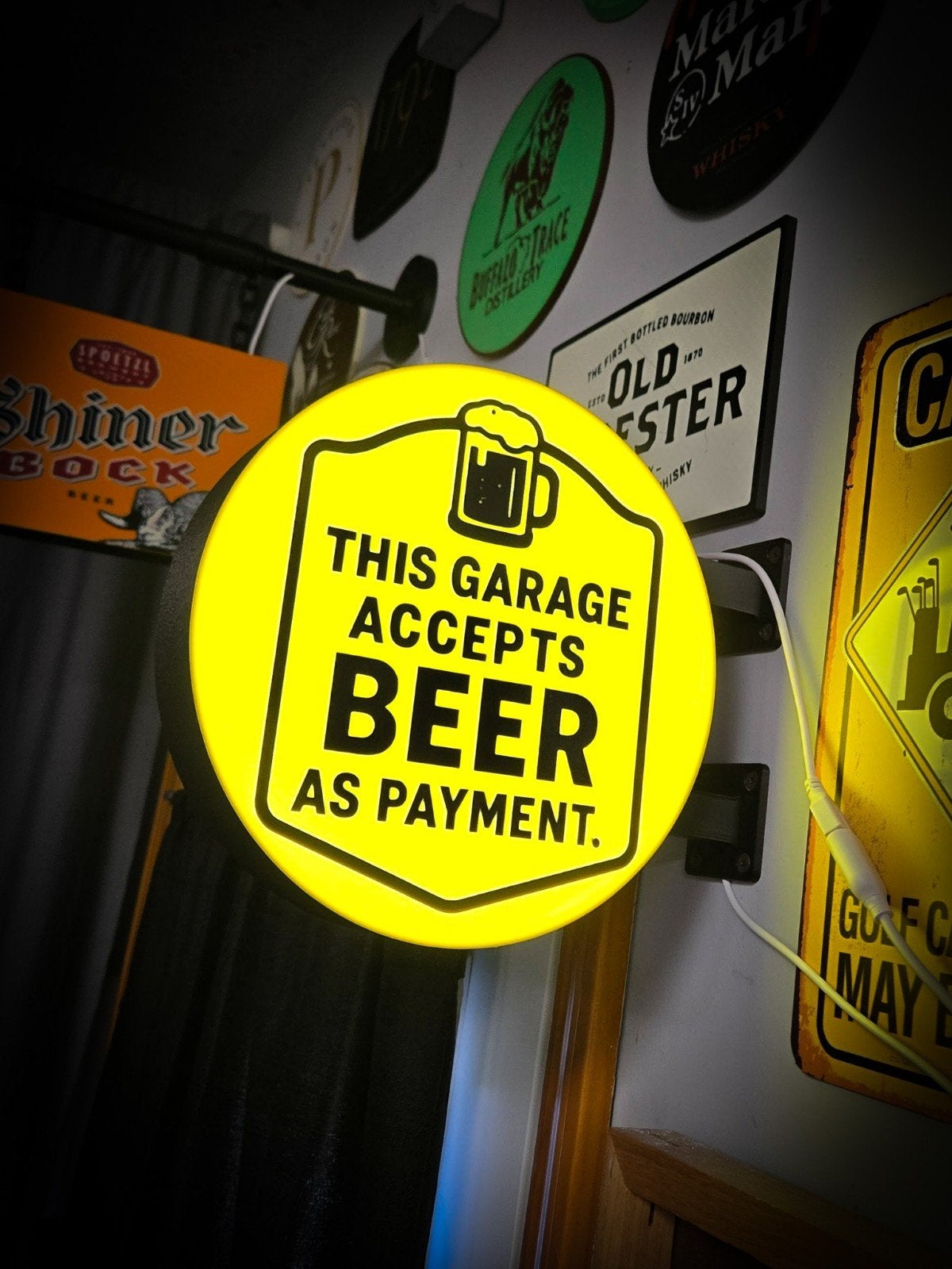 Dubbelzijdig Beer Lichtbord, BEER lightbox, Ophalen of Verzenden