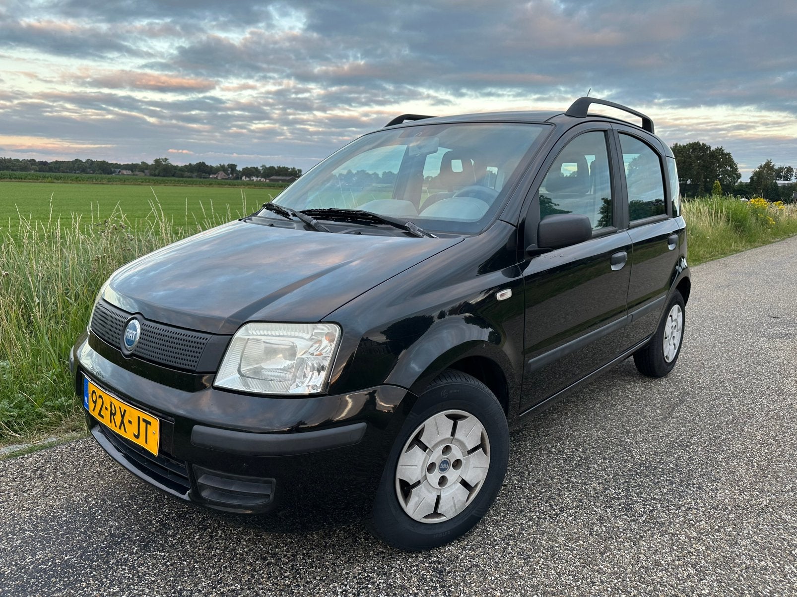 Fiat Panda 1.1 Active Plus | Airco | Trekhaak | Nieuwe Apk, Auto's, Voorwielaandrijving, Stof, 54 pk, 4 stoelen