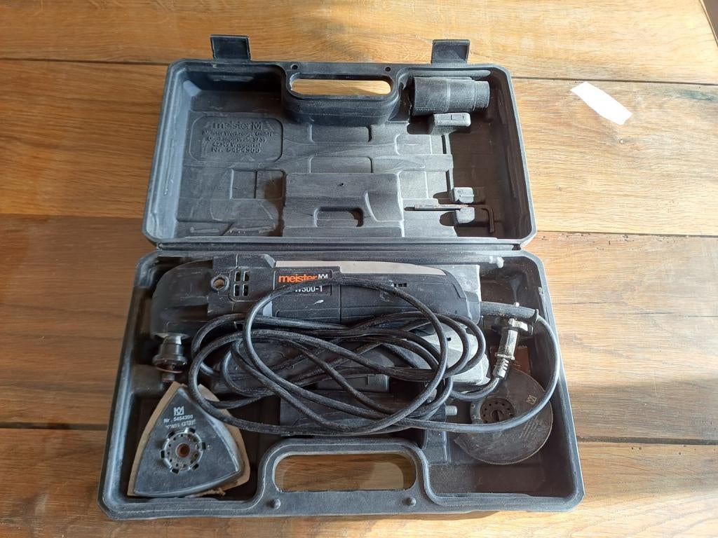 Meister Multitool in Koffer, huismerk Praxis, Ophalen, Gebruikt