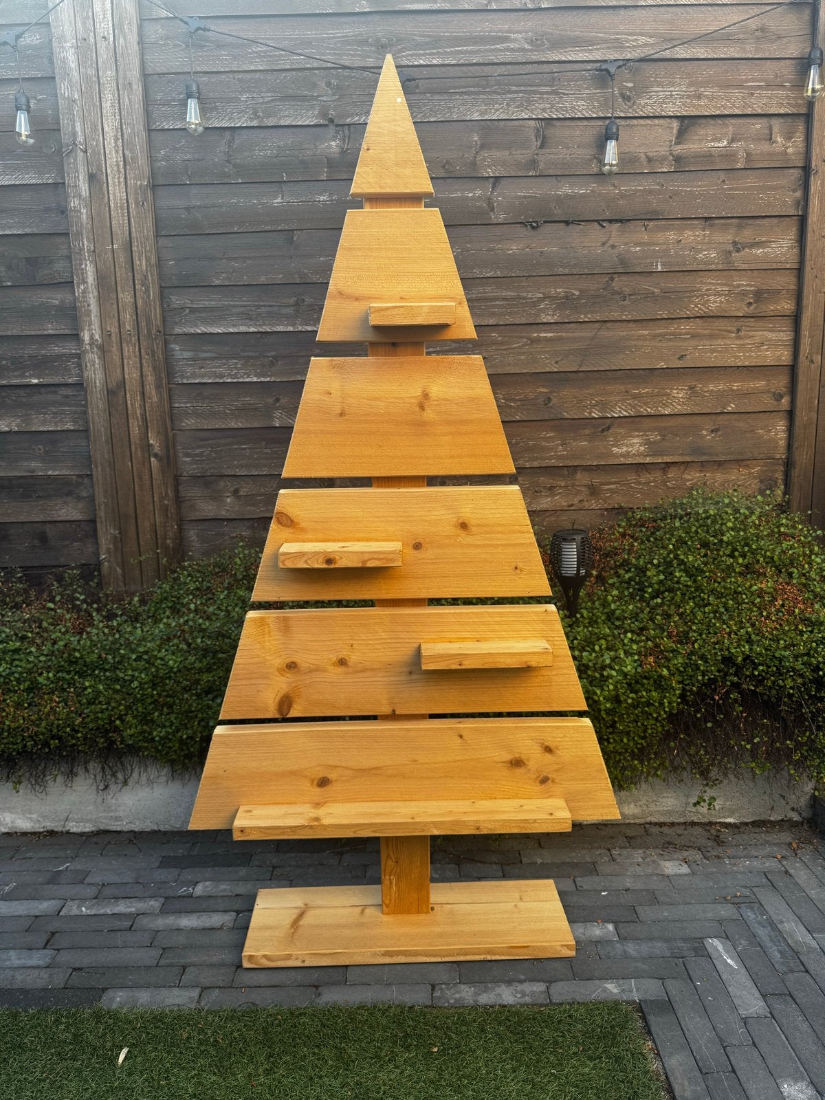 Houten kerstboom, Ophalen, Zo goed als nieuw